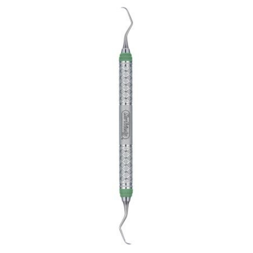 Gracey Curette, Double-Ended, 7/8, Medium, # C8 Resin 8 Colors EverEdge 2.0, Premolars and Molars/Facial and Lingual Surfaces, Green, 1/Pk, SG7/8C8E2