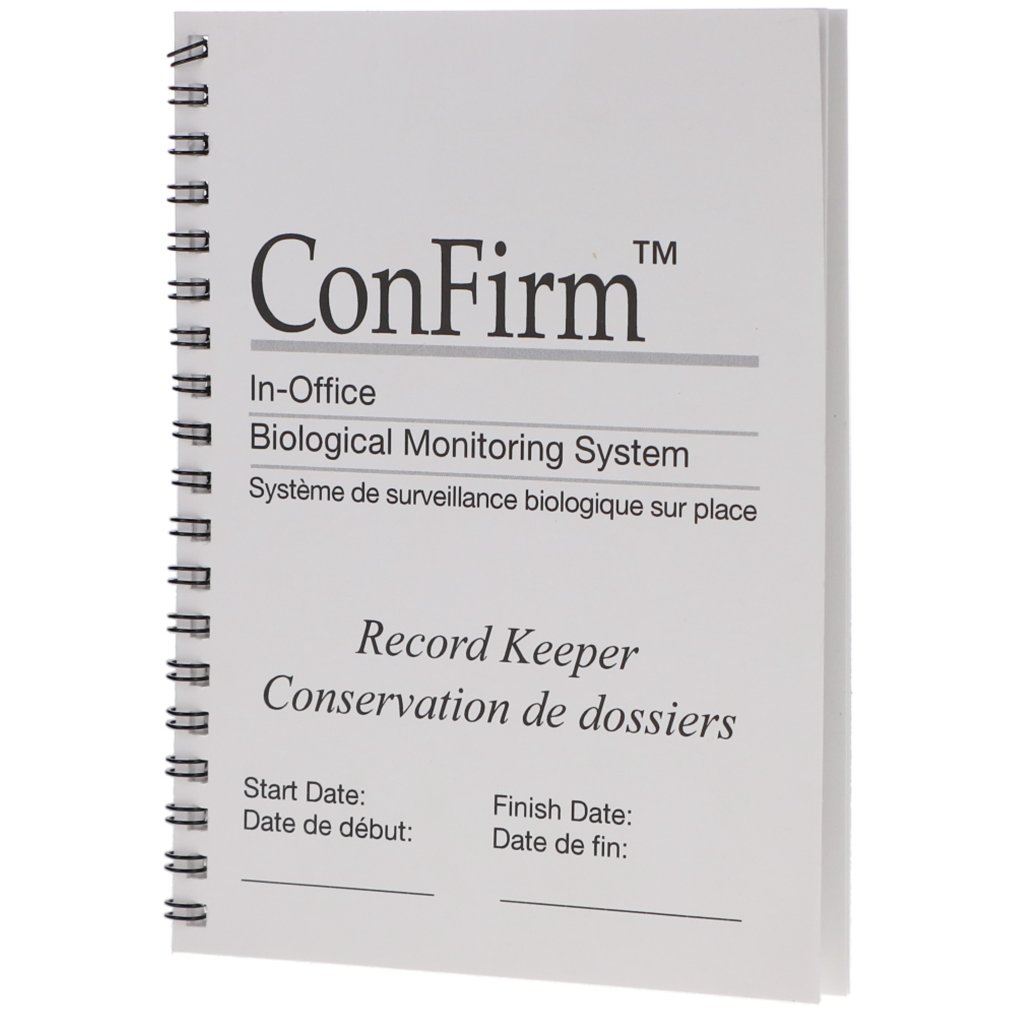 ConFirm Record Keeper Booklet, 1/Pk, CRK02