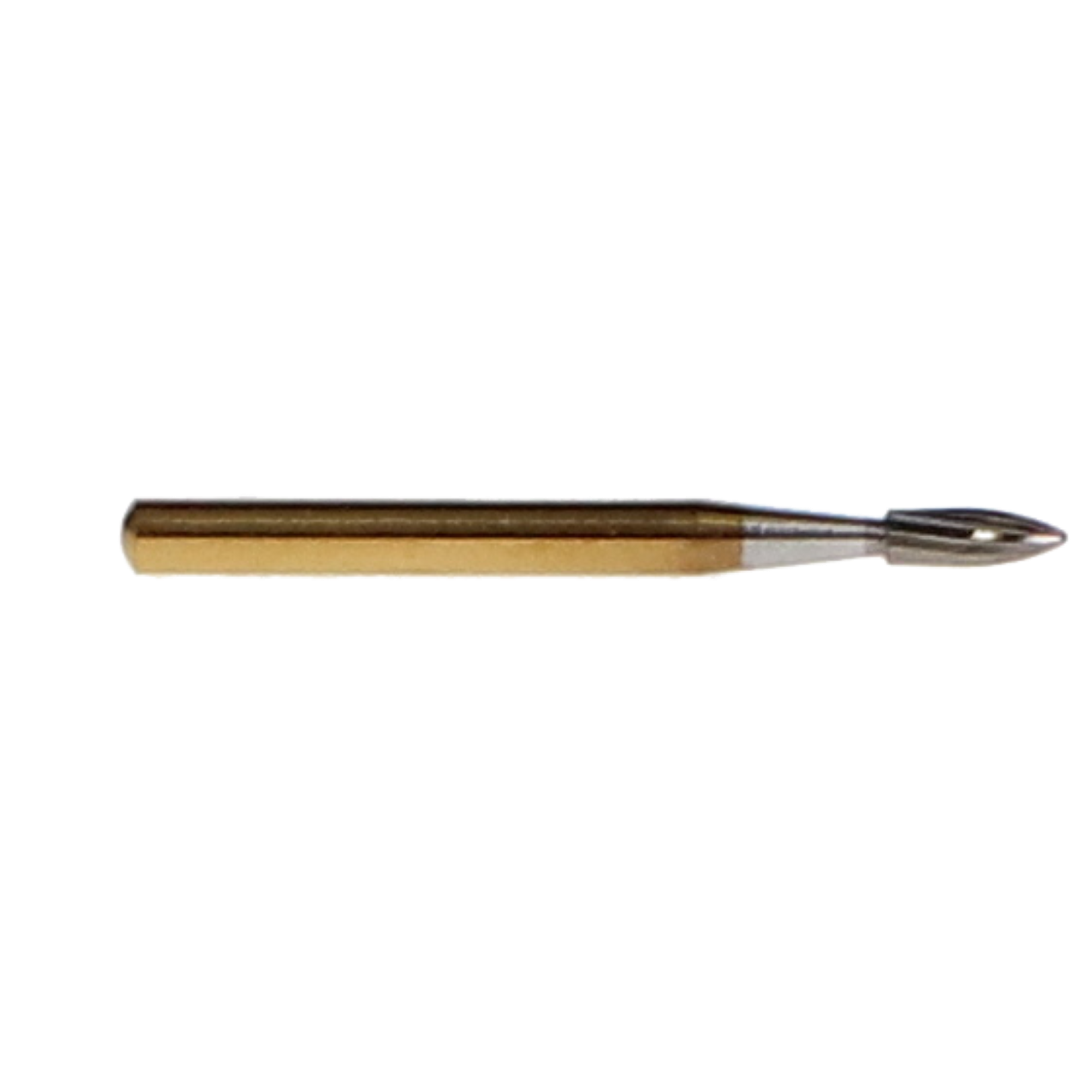 Defend Trimming and Finishing Carbide Burs, FG, Needle, 12-Blade, # 7903, 1.2 mm, 10/Pk, FG-7903