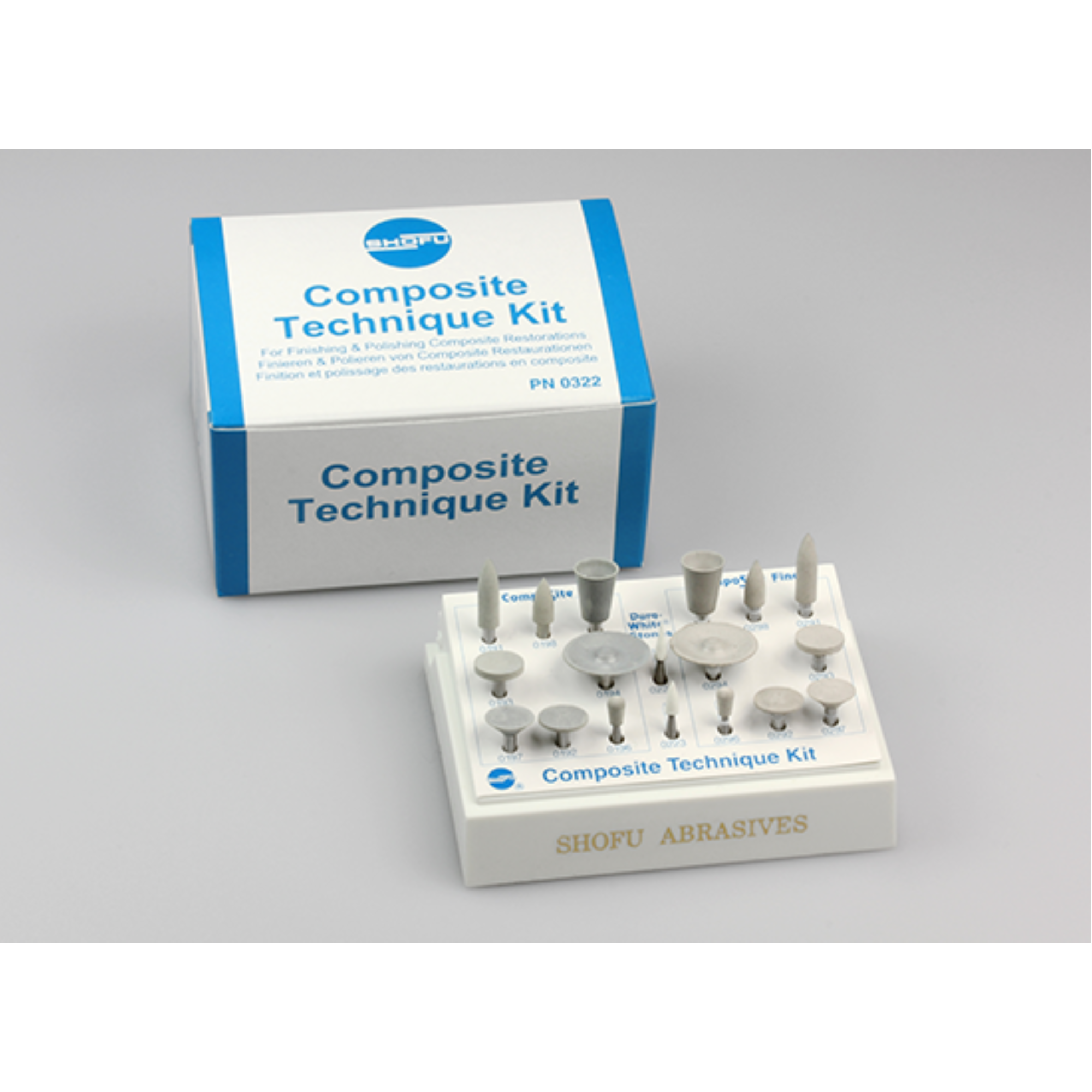 CompoSite Classic Plastic Technique Kit, CA, Assorted, 1/Pk, 0322 (Discontinued)