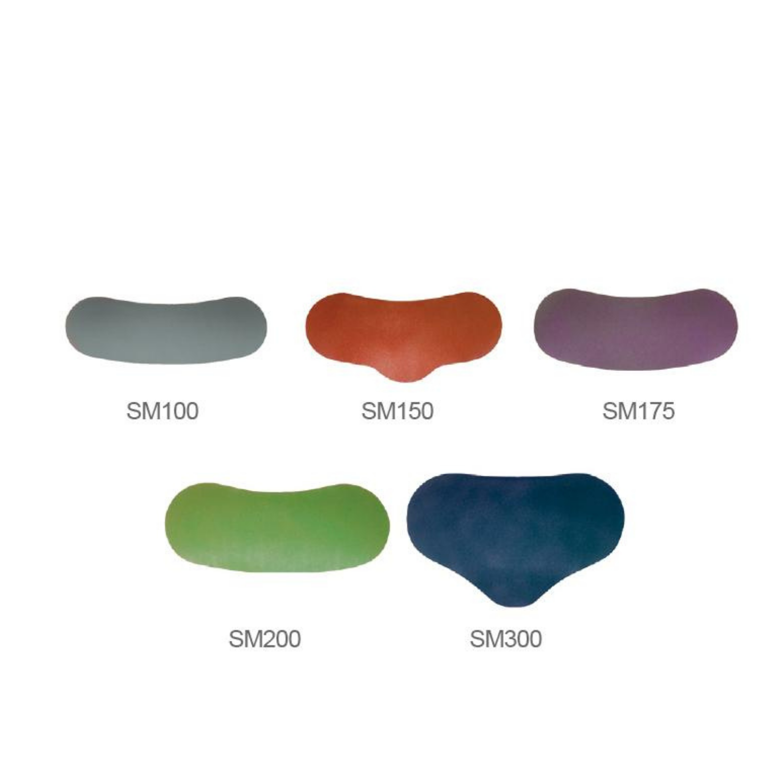 Slick Bands Molar Matrices, with Extension, 6.4 mm, Blue, 60/Pk, SM300