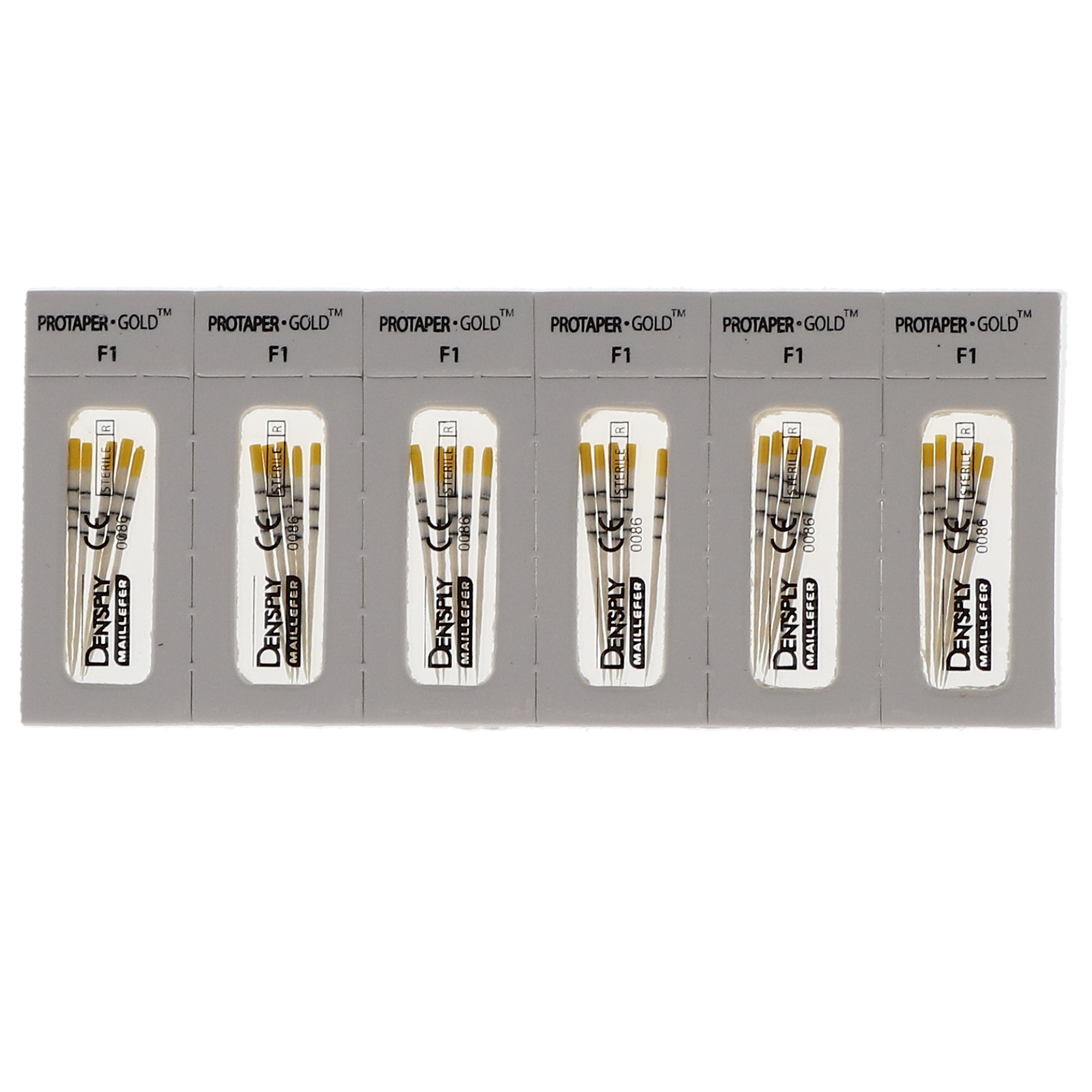 Dentsply ProTaper Gold Paper Points, F1 F5, 180/Pk, A241W00090103