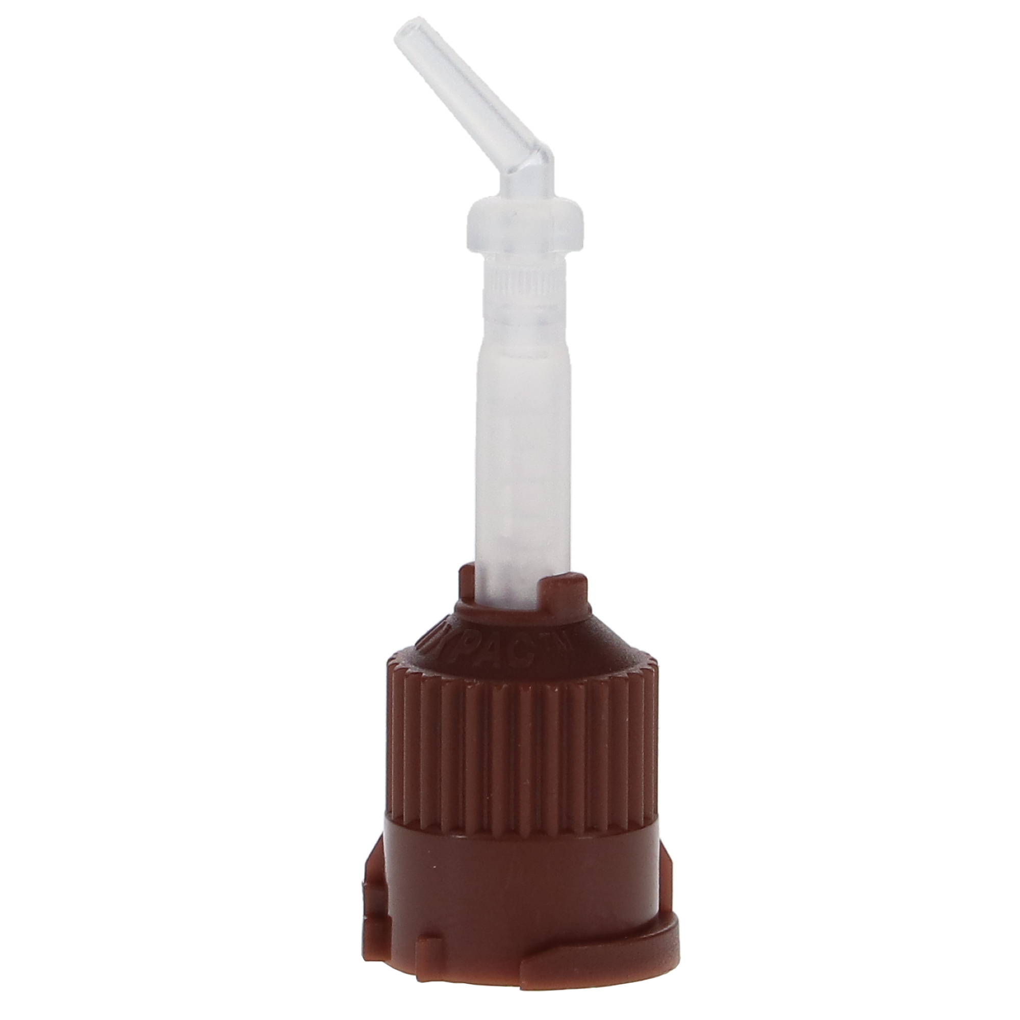 Core Material T-Style Mixing Tips and Intra-Oral Tips, Regular, Brown, 25/Pk, VP-8165T