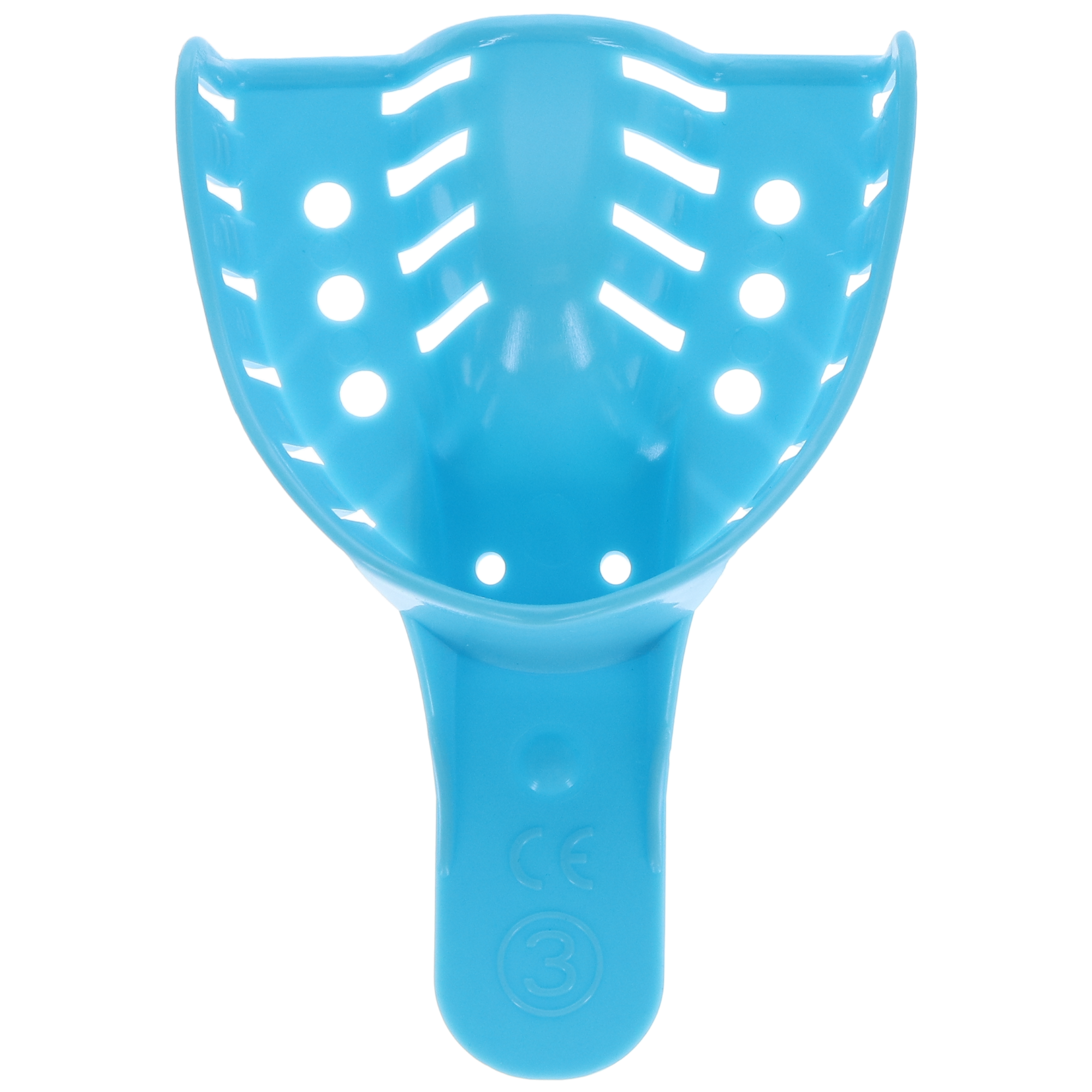 Defend Disposable Impression Trays - Perforated, # 3 Medium Upper, 12/Pk, IT7003