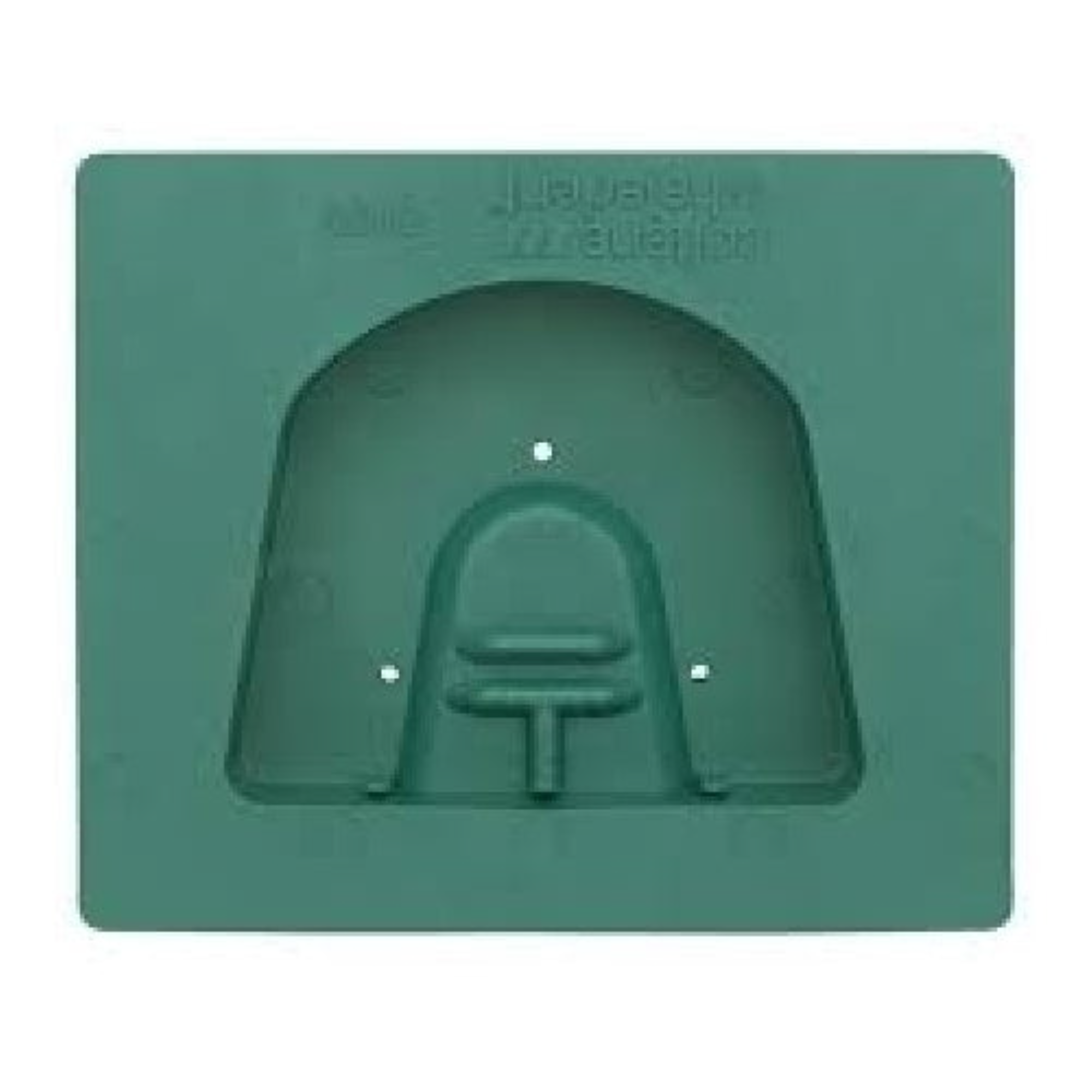 Pindex Flexible Rubber Base Mold, Full Arch, Single Mold, 1/Pk, PX147