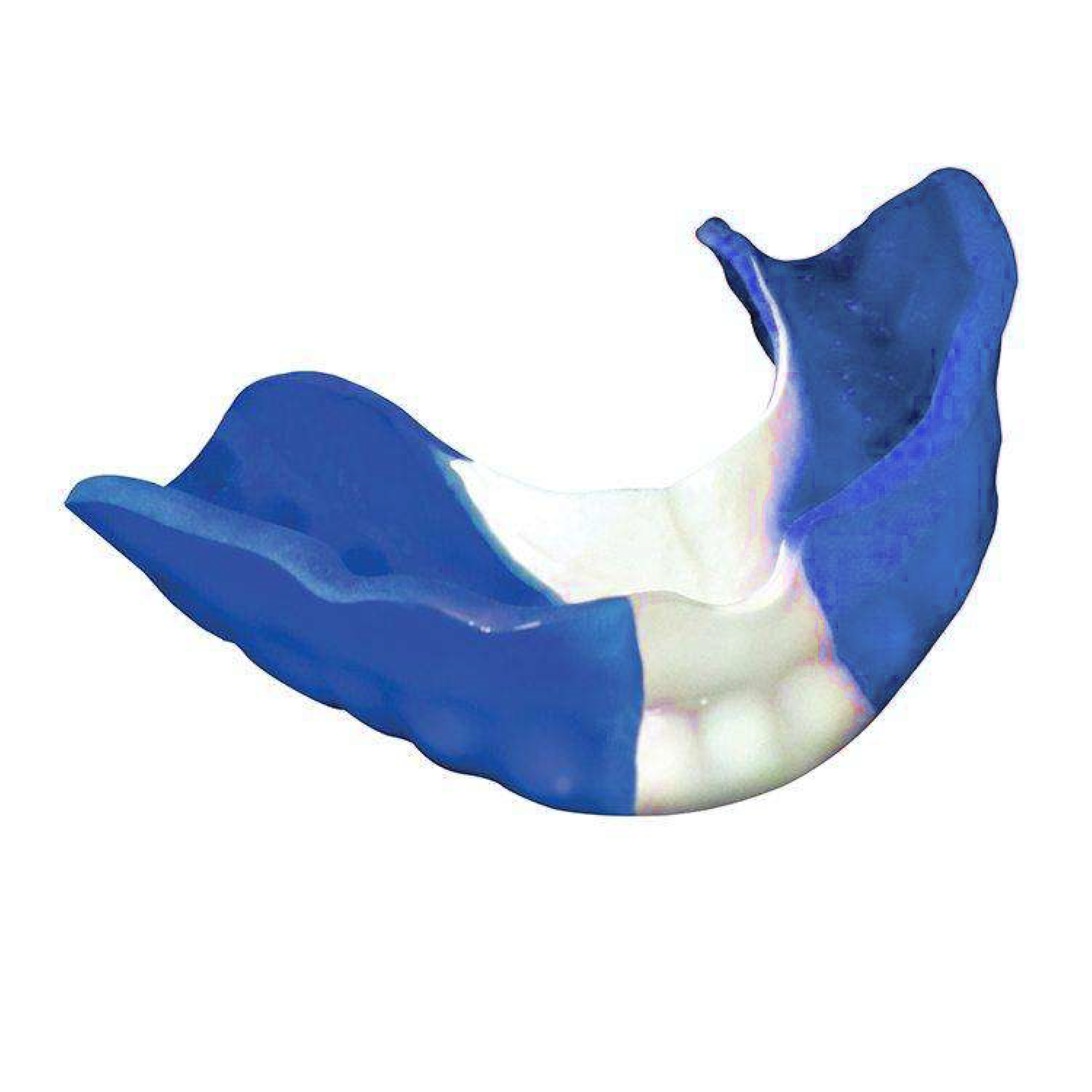 Mouthguard Tri-Color Laminates, Pro-Form, 0.160, 4 mm, Blue/White/Blue, 12/Pk