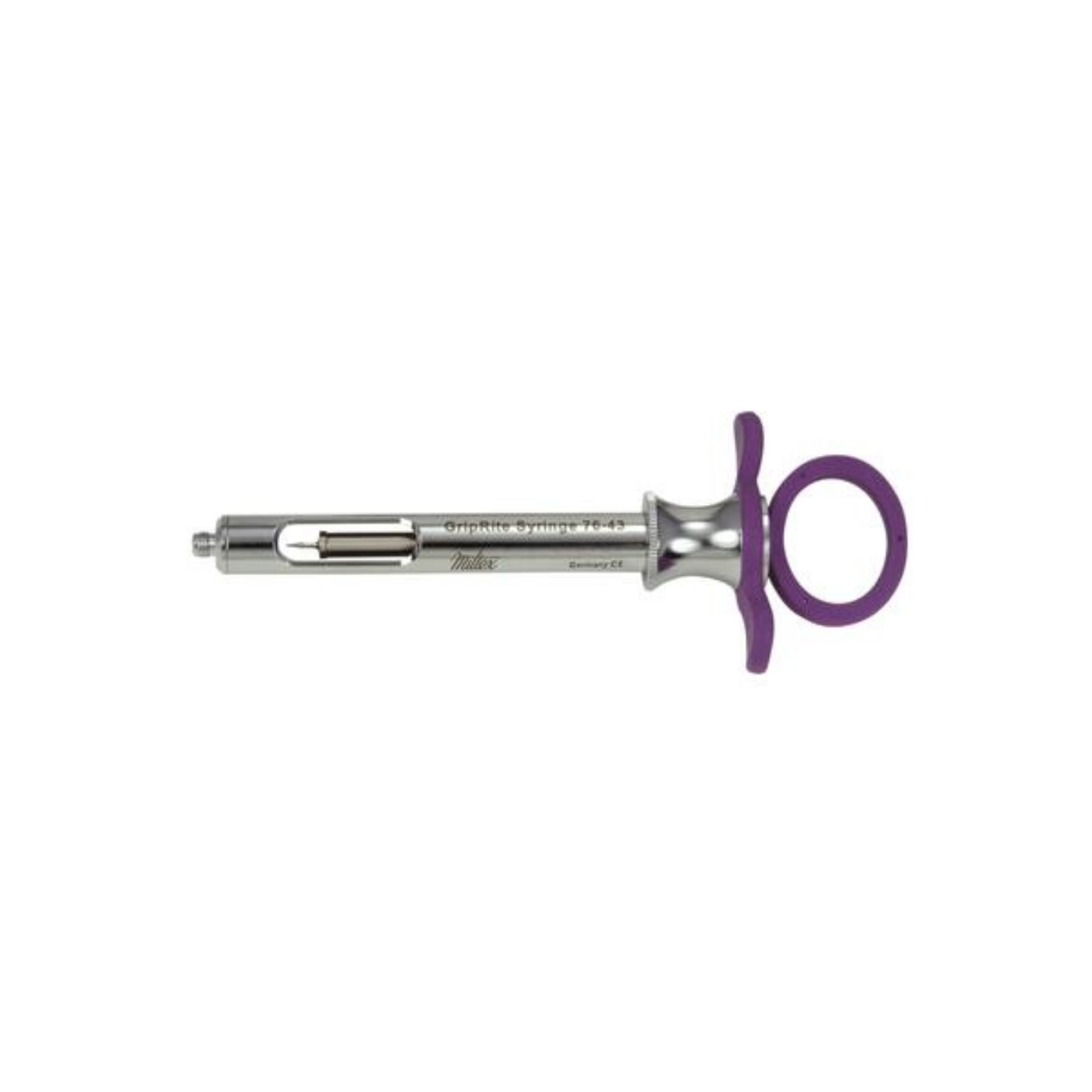 Aspirating Syringe, CW Type, Petite, 1.8 cc, Purple, 1/Pk, 76-43