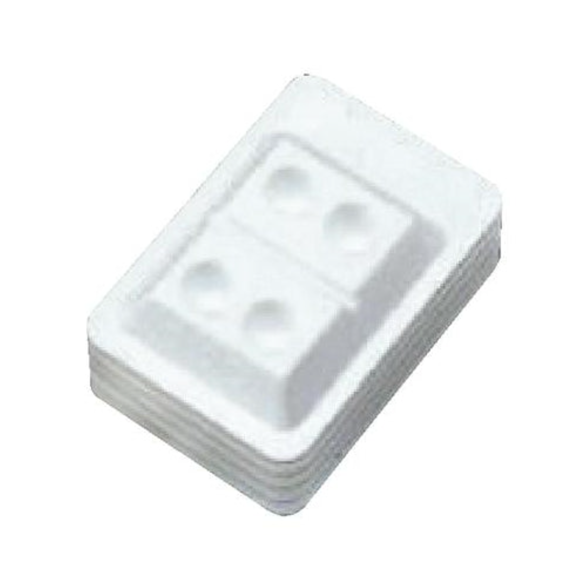 Bondwell Disposable Mixing Wells, 4-Well, White, 200/Pk, 900MW-4