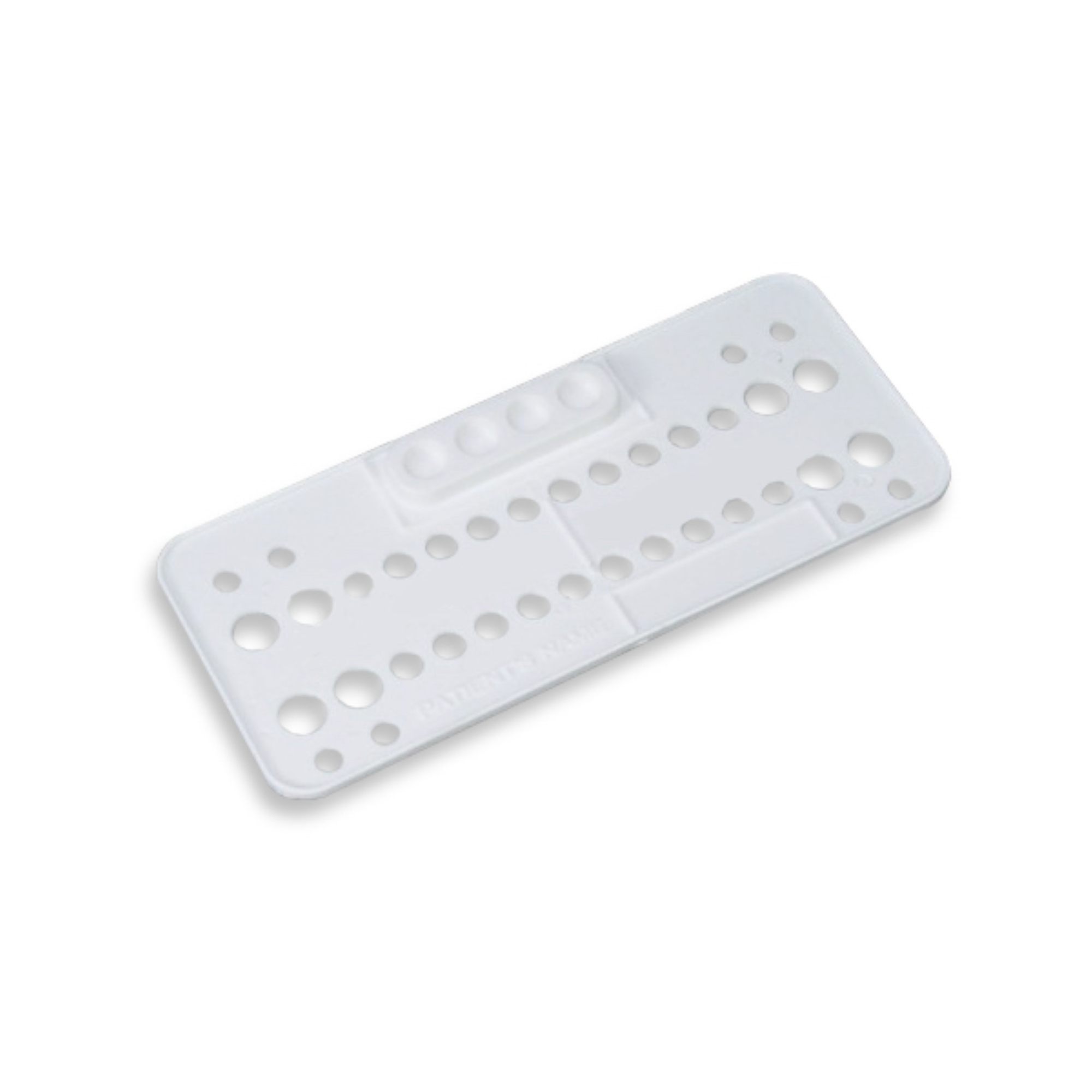 Plasdent - Ortho Bracket Trays White, Disposable, 25Pcs/Box, BT2003-1