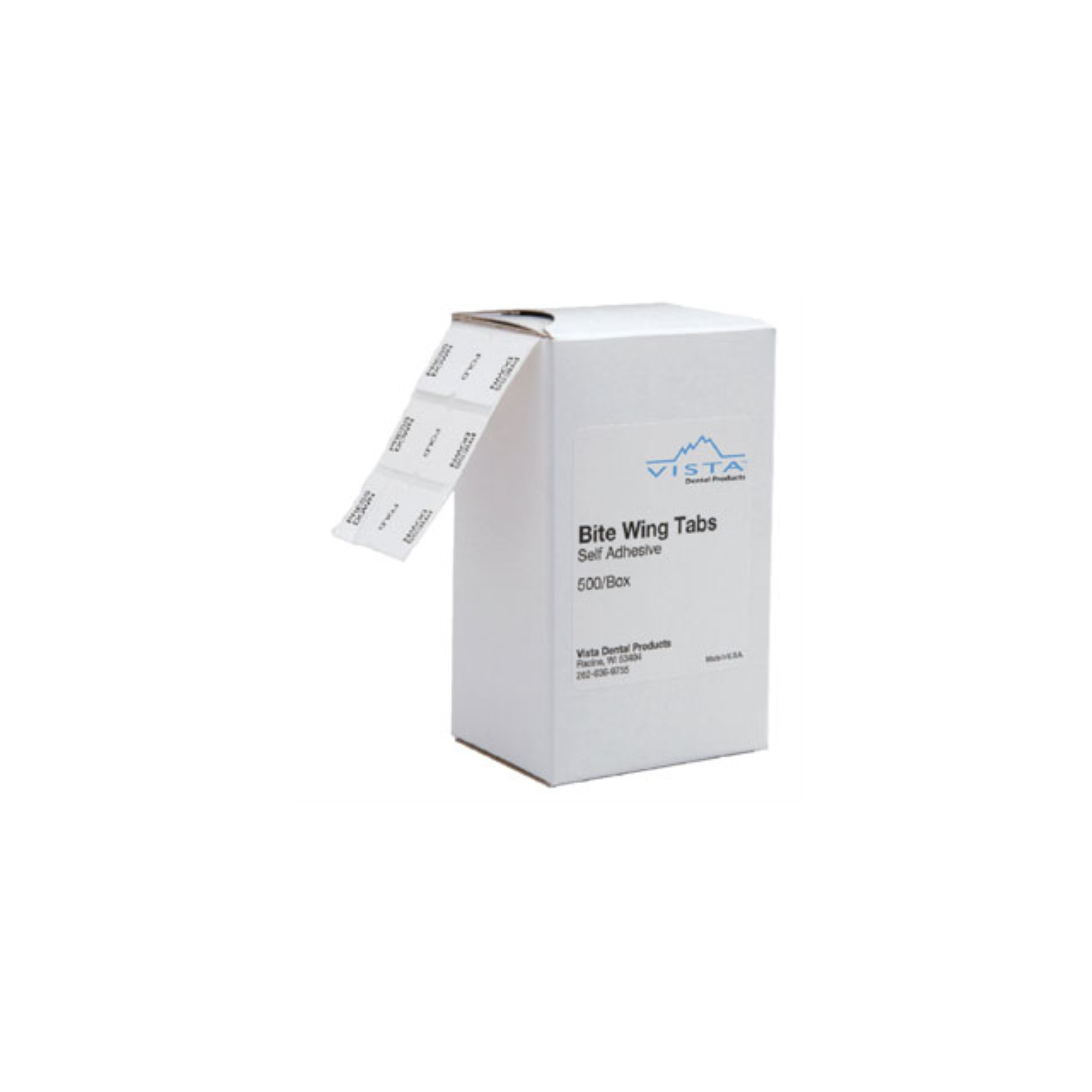 Bitewing Tabs, Self-Adhesive, 500/Pk, 308001