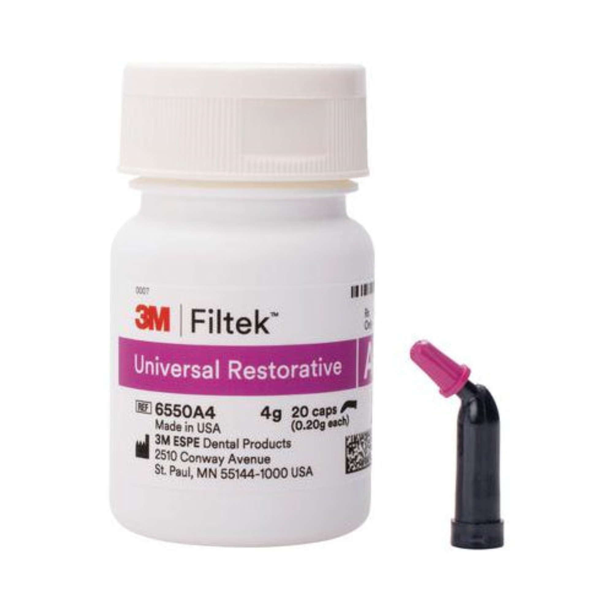Filtek Universal, Capsule Refill, 0.2 g, A4, 20/Pk, 6550A4