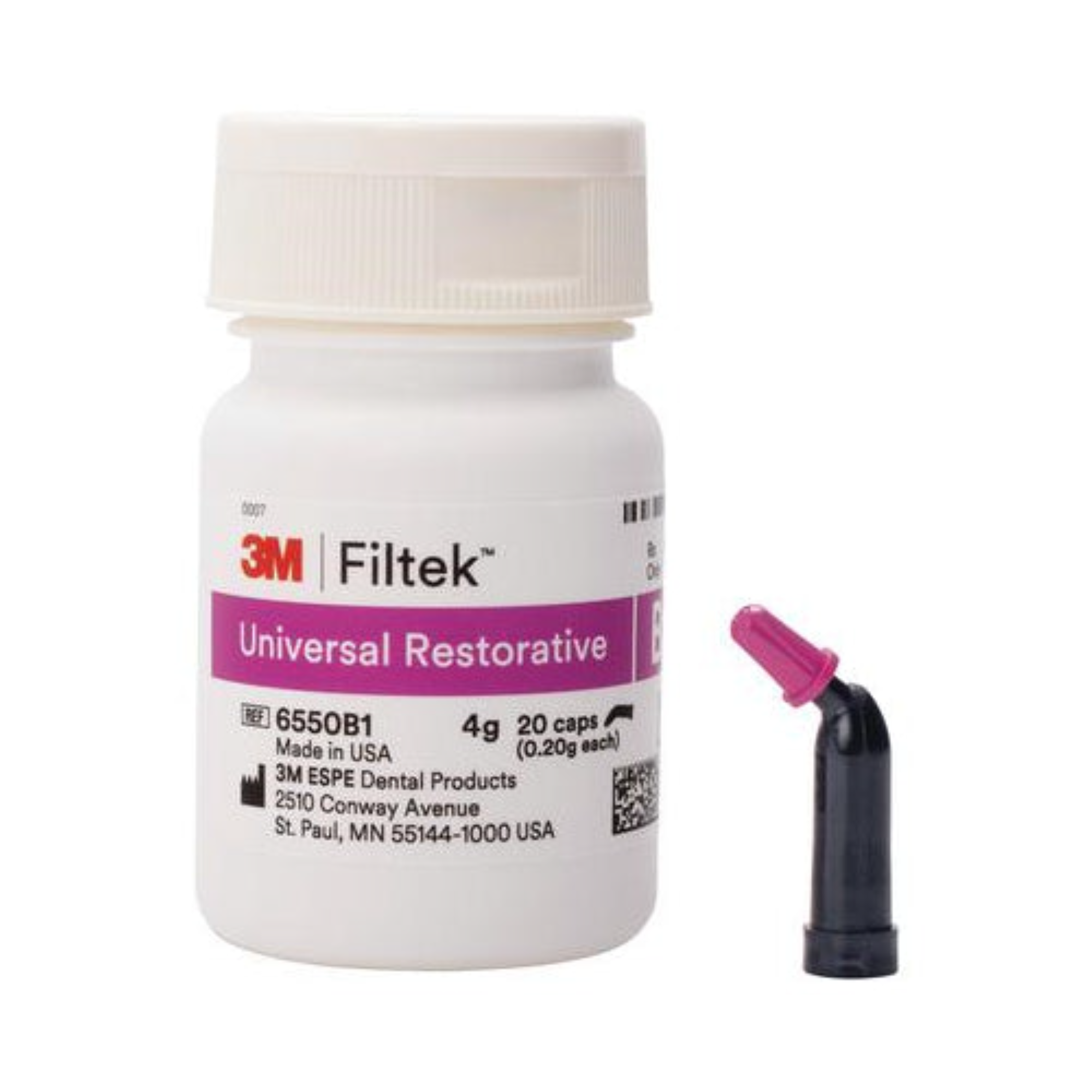 Filtek Universal, Capsule Refill, 0.2 g, B1, 20/Pk, 6550B1