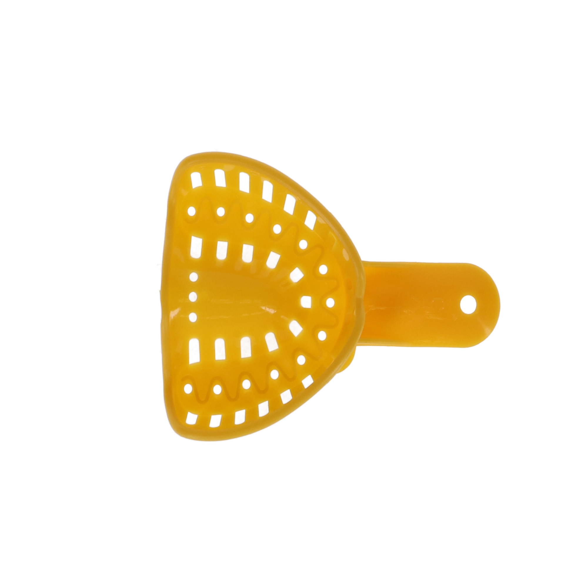 Ortho Impression Trays, Adult, Upper # 5, Medium, Yellow, 25/Pk, ITO-5U
