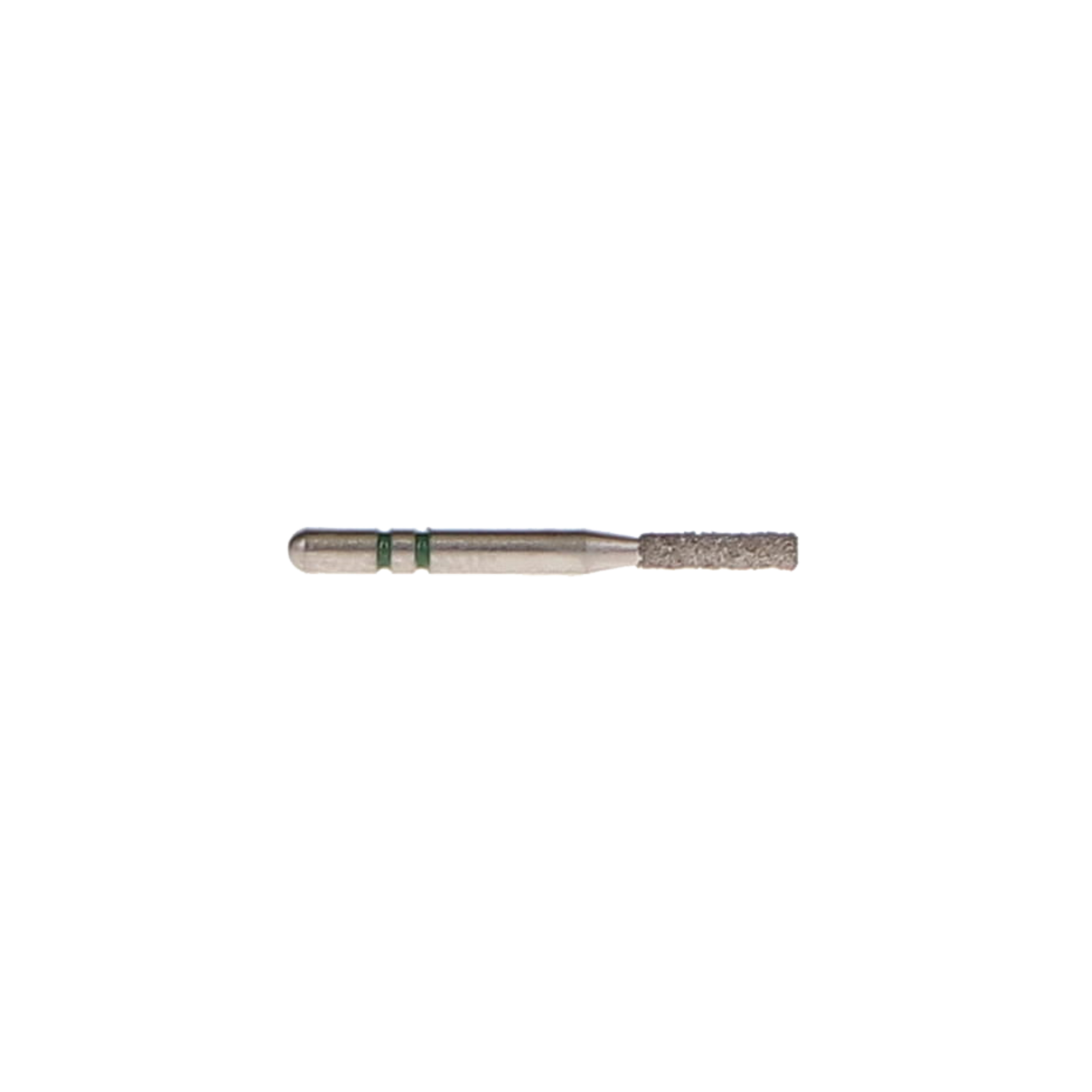 Two Striper Diamond Burs, FG, Flat End Cylinder, # 515.5, 1.2 mm, Coarse, Green, 5/Pk, 515.5C