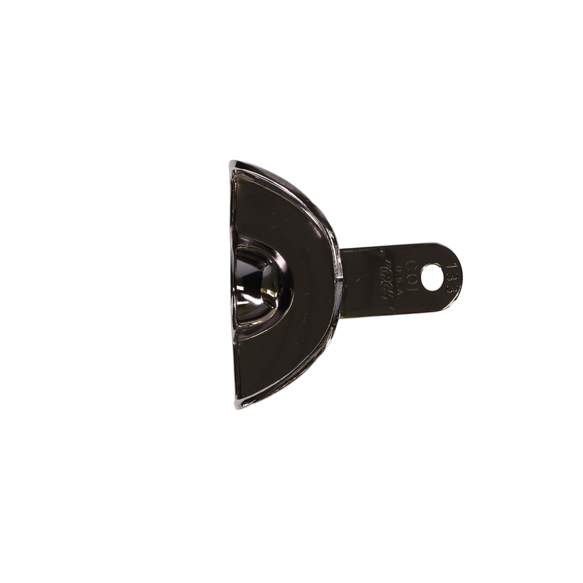 Coe Nickel-Plated Metal Solid Partial Anterior Impression Trays, # 133, Upper, 1/Pk, 261331