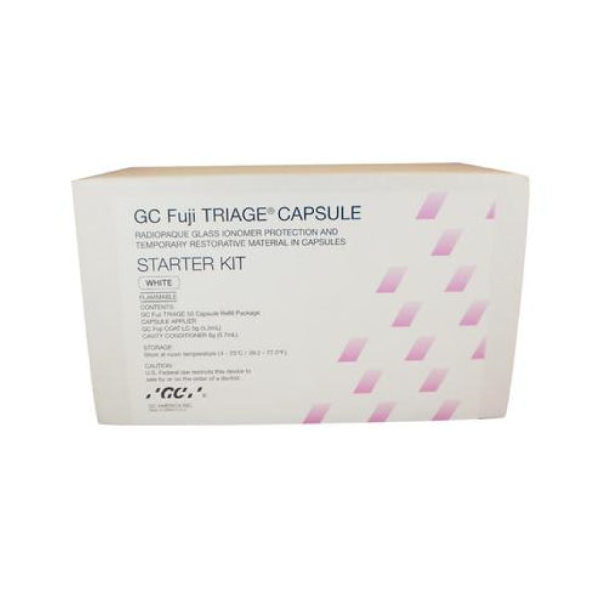 GC Fuji TRIAGE White Capsules Starter Kit - Self Adhesive Radiopaque Glass, 439991