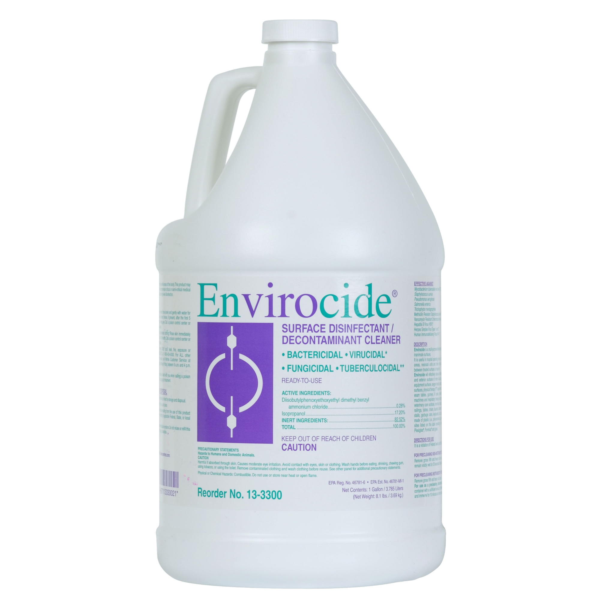 Envirocide Disinfectant, Ready-to-use, intermediate-level Surface & Instrument