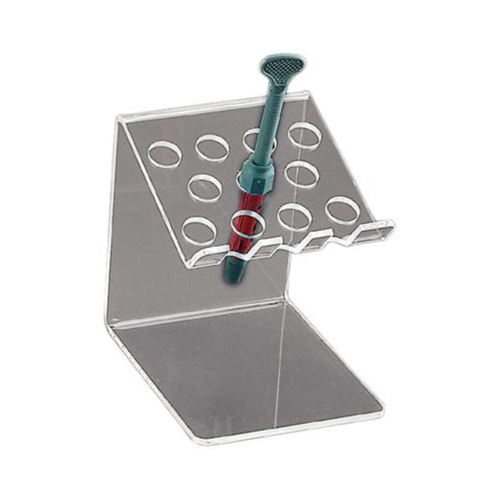 Plasdent - Small Composite Material Organizer - Clear, 14 syringe capacity, 4