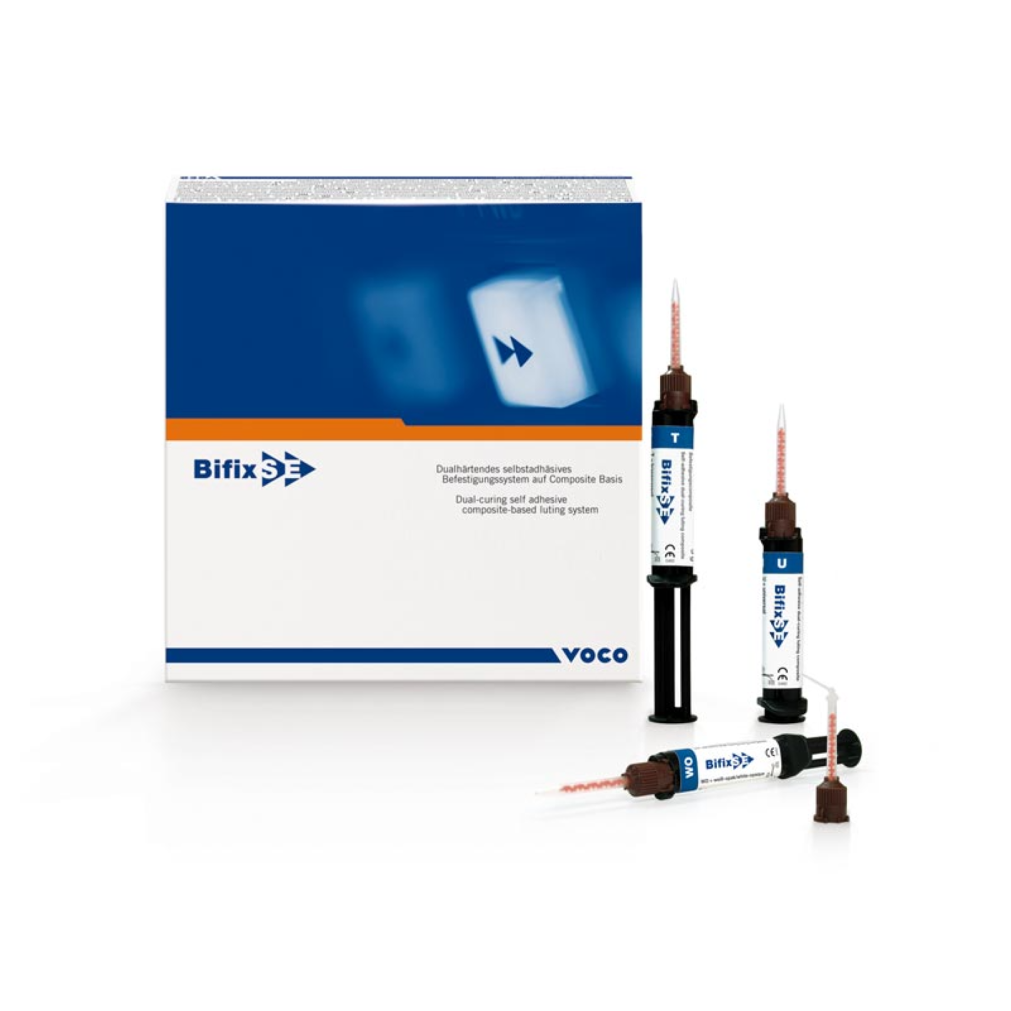 Bifix Self-Etch QuickMix Luting Cement, Syringe Refill, 5 g, Transparent, 1/Pk, 1786