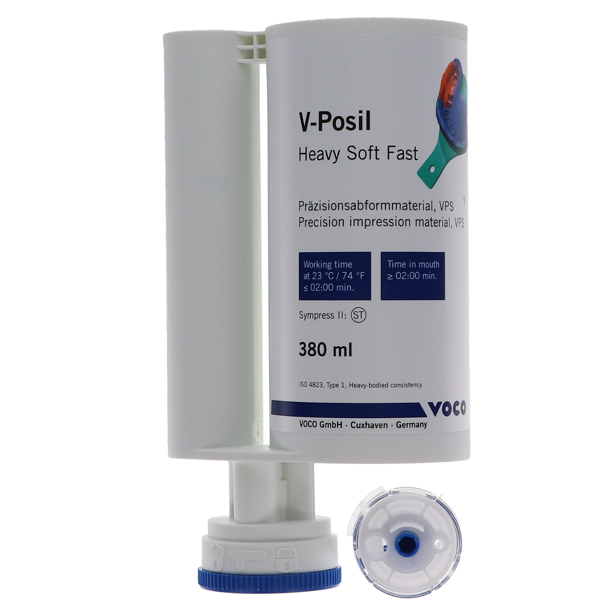 V-Posil Precision Impression Material, Heavy Soft Fast, 380 ml, 2565