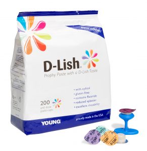 D-Lish Prophy Paste, Coarse, Dessert, 200/Box (Discontinued)