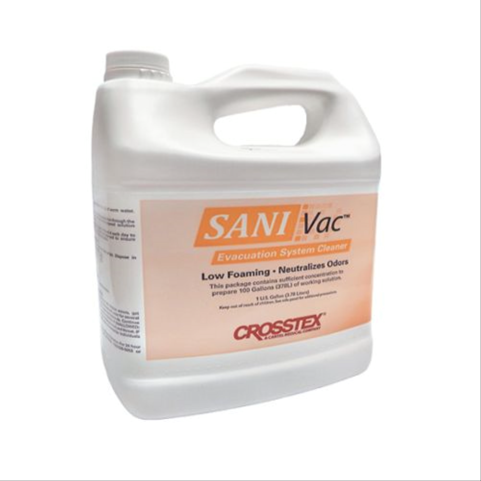 Sani Vac Evacuation System Cleaner 1 Gal, JVAC