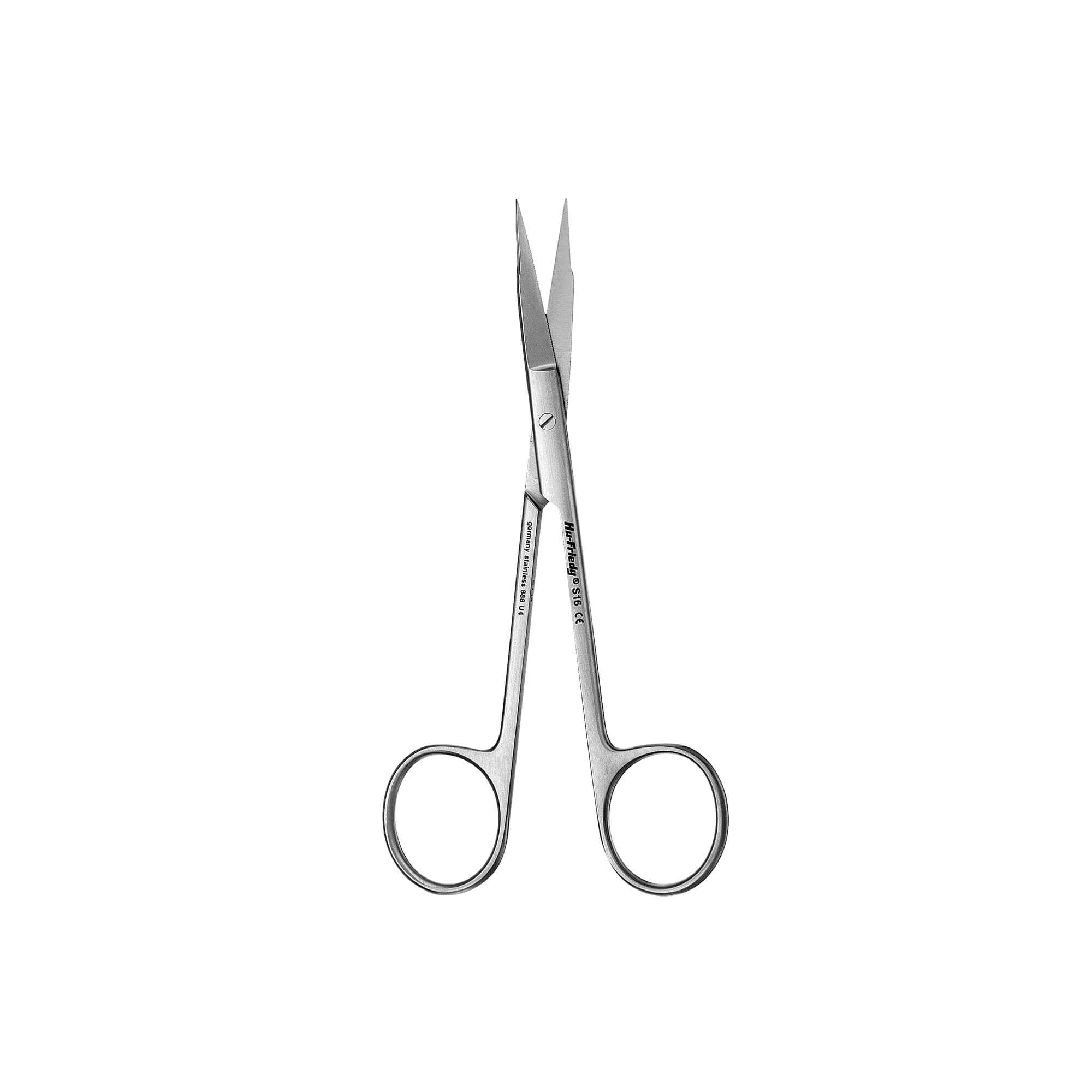 Goldman-Fox Scissors, Standard Series, Curved, 1 Serrated Blade, 5