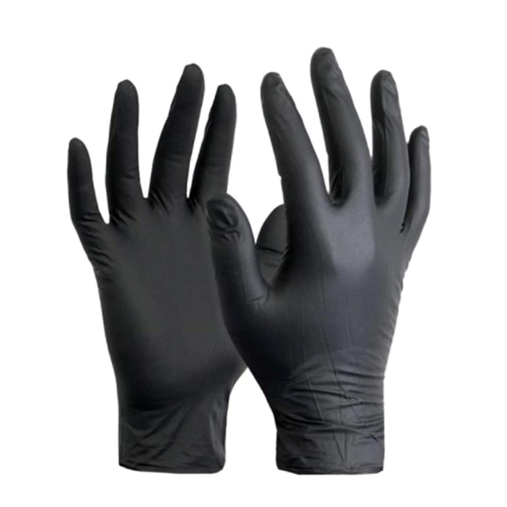 Aurelia Absolute Black Nitrile Gloves Large 200/Box