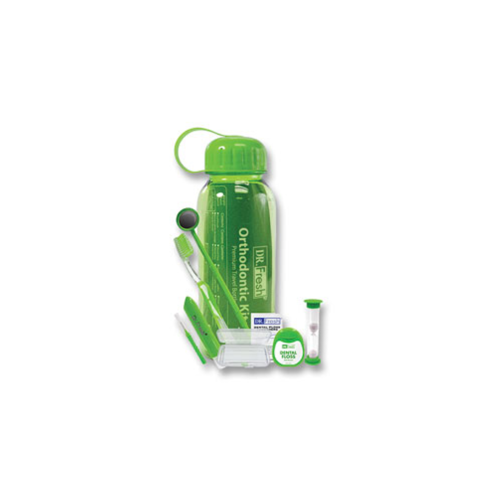 Dr. Fresh Orthodontic Travel Bottle Kit 12/Pk. Kit includes a V Trim, 540310-12