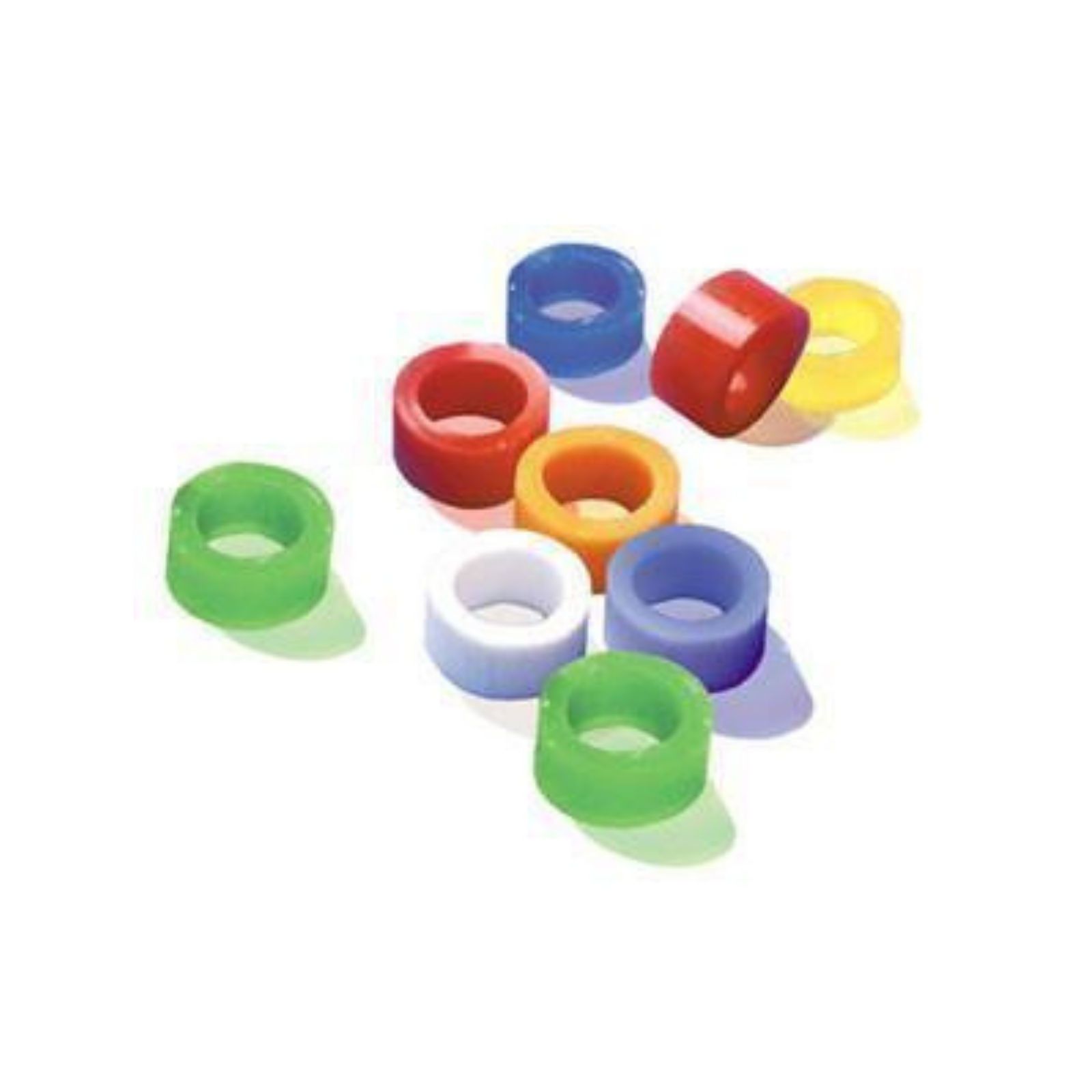 IMS Color Code Instrument Rings, Regular, Green, 50/Pk, IMS-1287