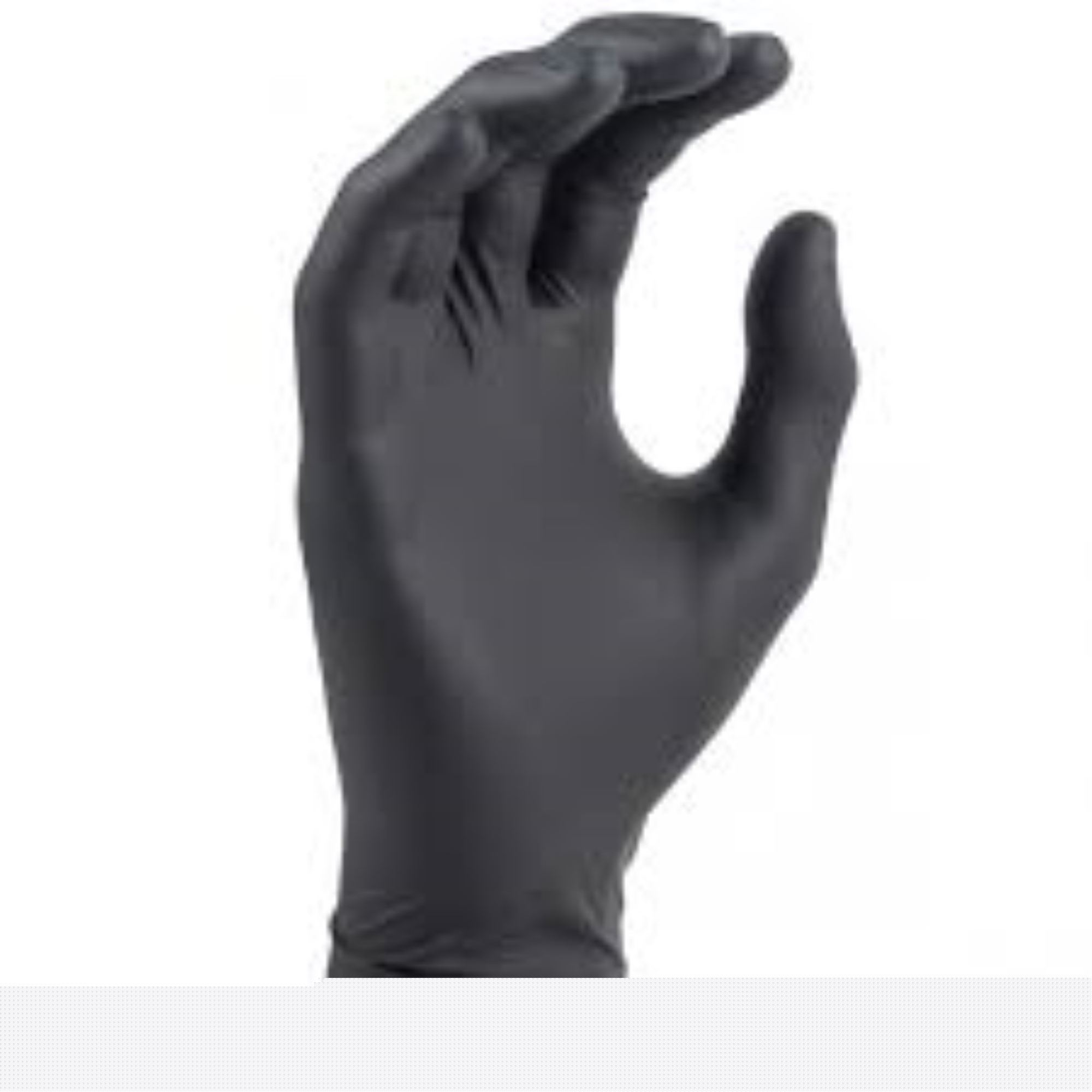 Carbon Air Nitrile Examination Gloves, Powder Free, Non-Sterile, Medium, Black, 300/Bx, CR3267