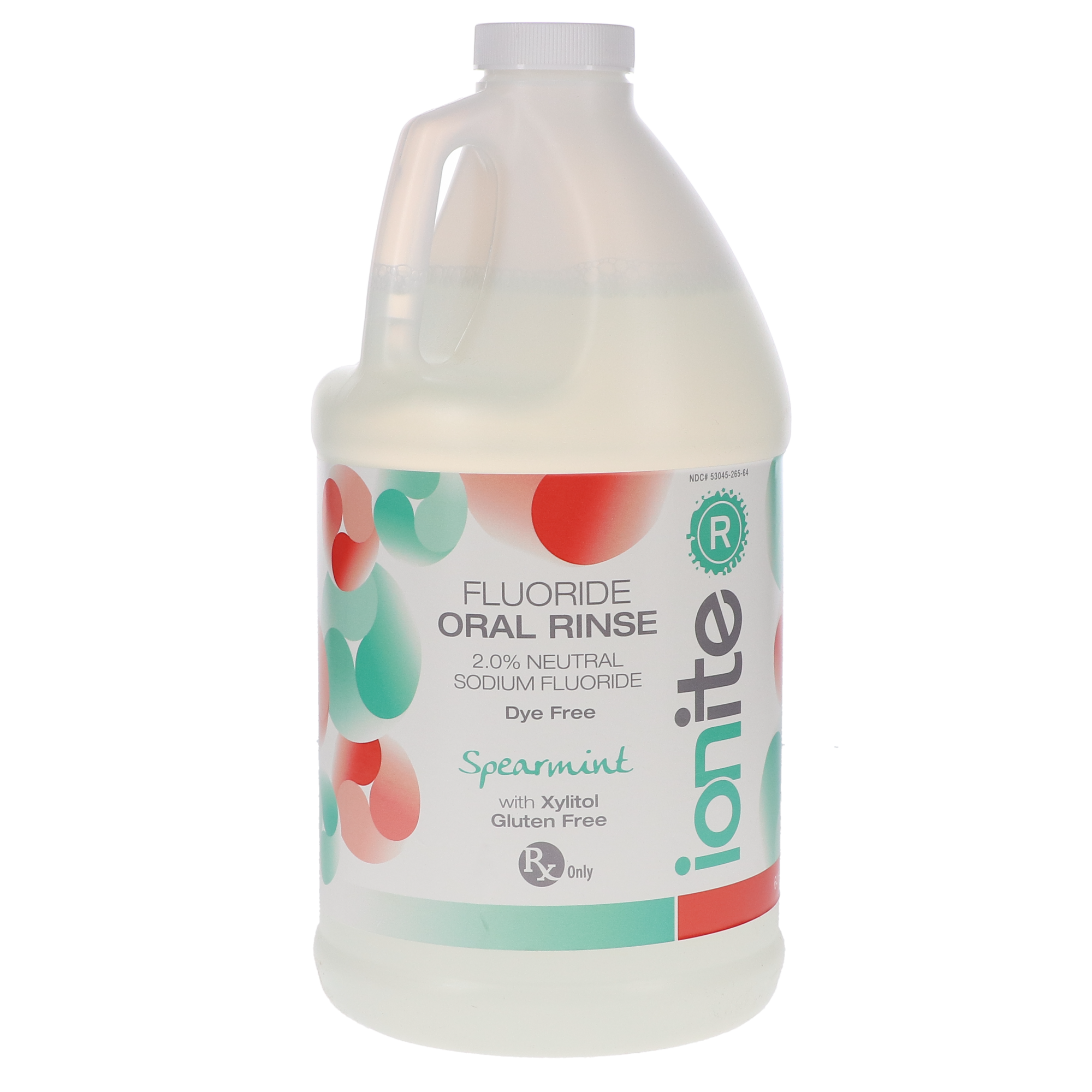 Ionite-R Neutral Sodium Fluoride Rinse, 1.9 L, Spearmint, 1/Pk, 56-00120