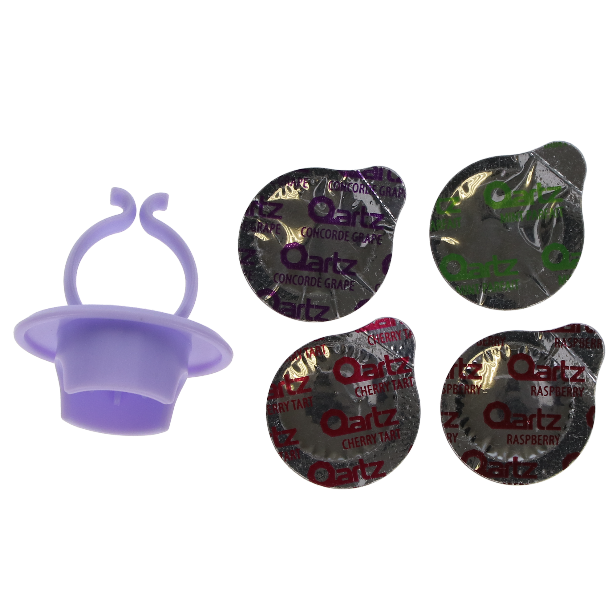 Qartz Prophy Paste Cups, 1.23% Fluoride Ion, Coarse, Assorted, 200/Box, 58-00225