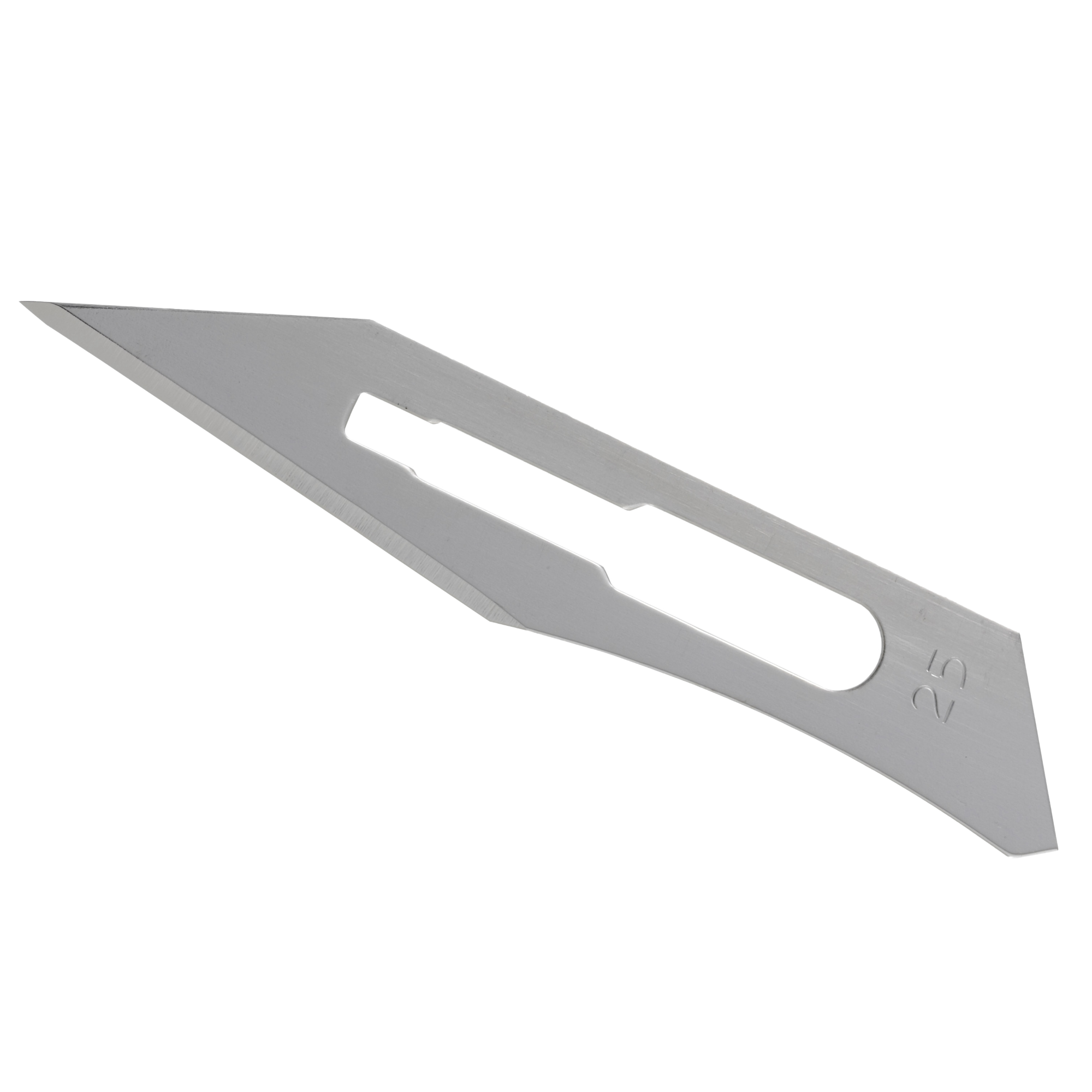 Glassvan, Sterile, Surgical Blades, Carbon Steel, # 25, 100/Pk, 2001T-25