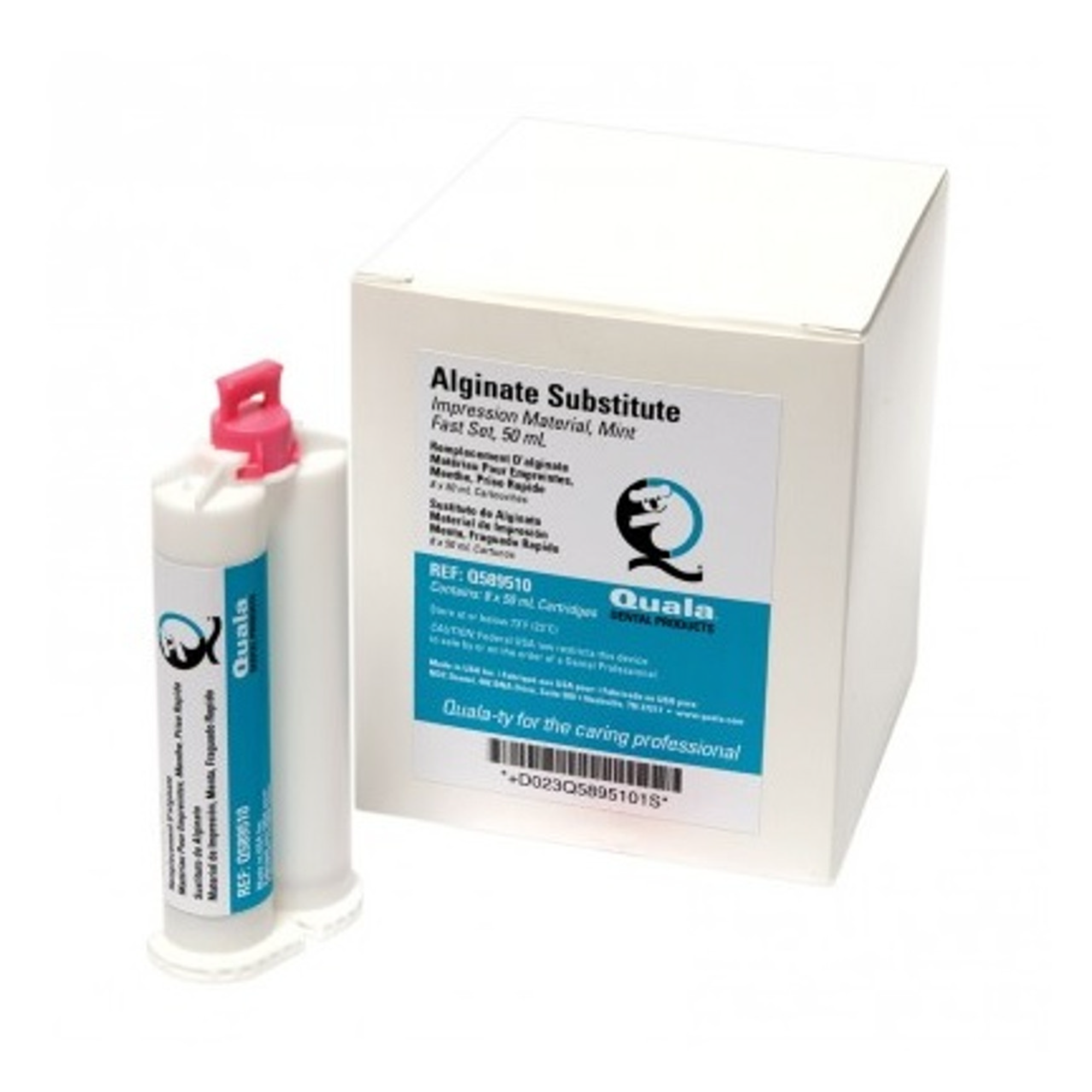 Alginate Substitute, Fast Set, Mint, 50ml Cartridges 8/Pk