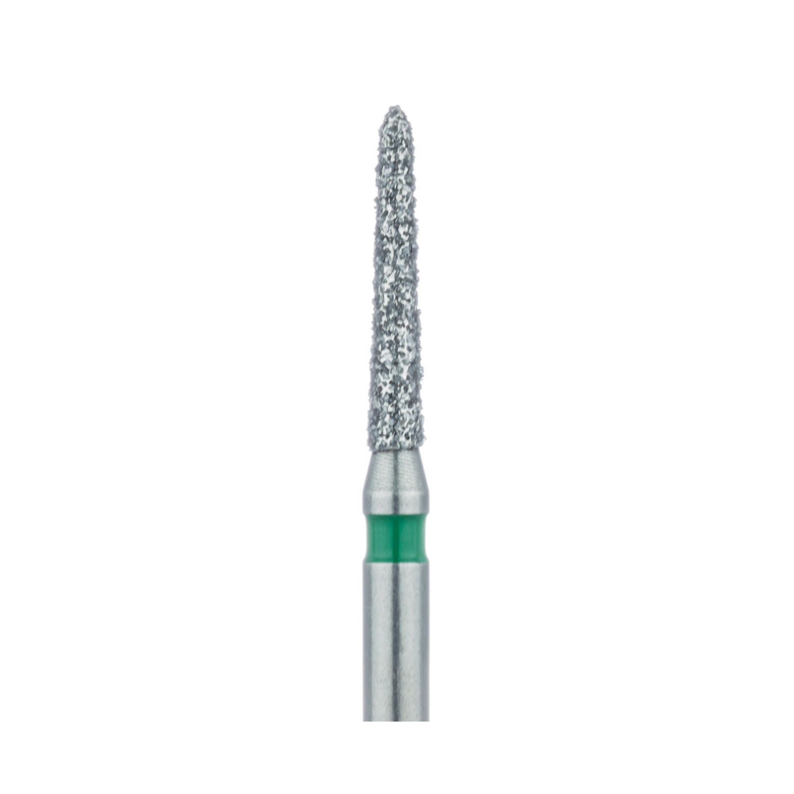 Meisinger Multi-Use Diamond Burs, FG, Modified Torpedo, # 878G, 1.4 mm, Coarse, Green, 5/Pk, 878G-014-FG