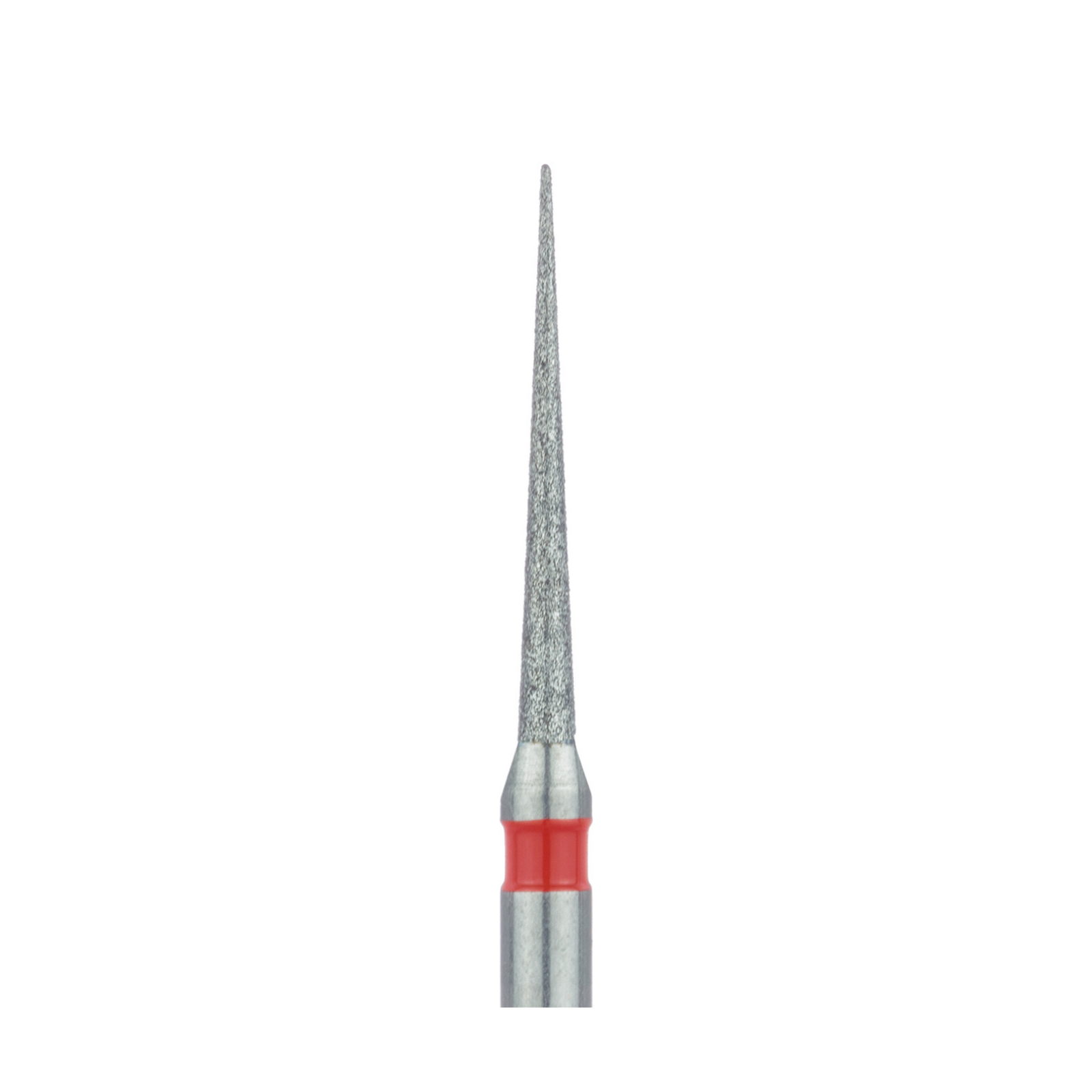 Meisinger Multi-Use Diamond Burs, FG, Long Needle, # 859F, 1.0 mm, Fine, Red, 5/Pk, 859F-010-FG