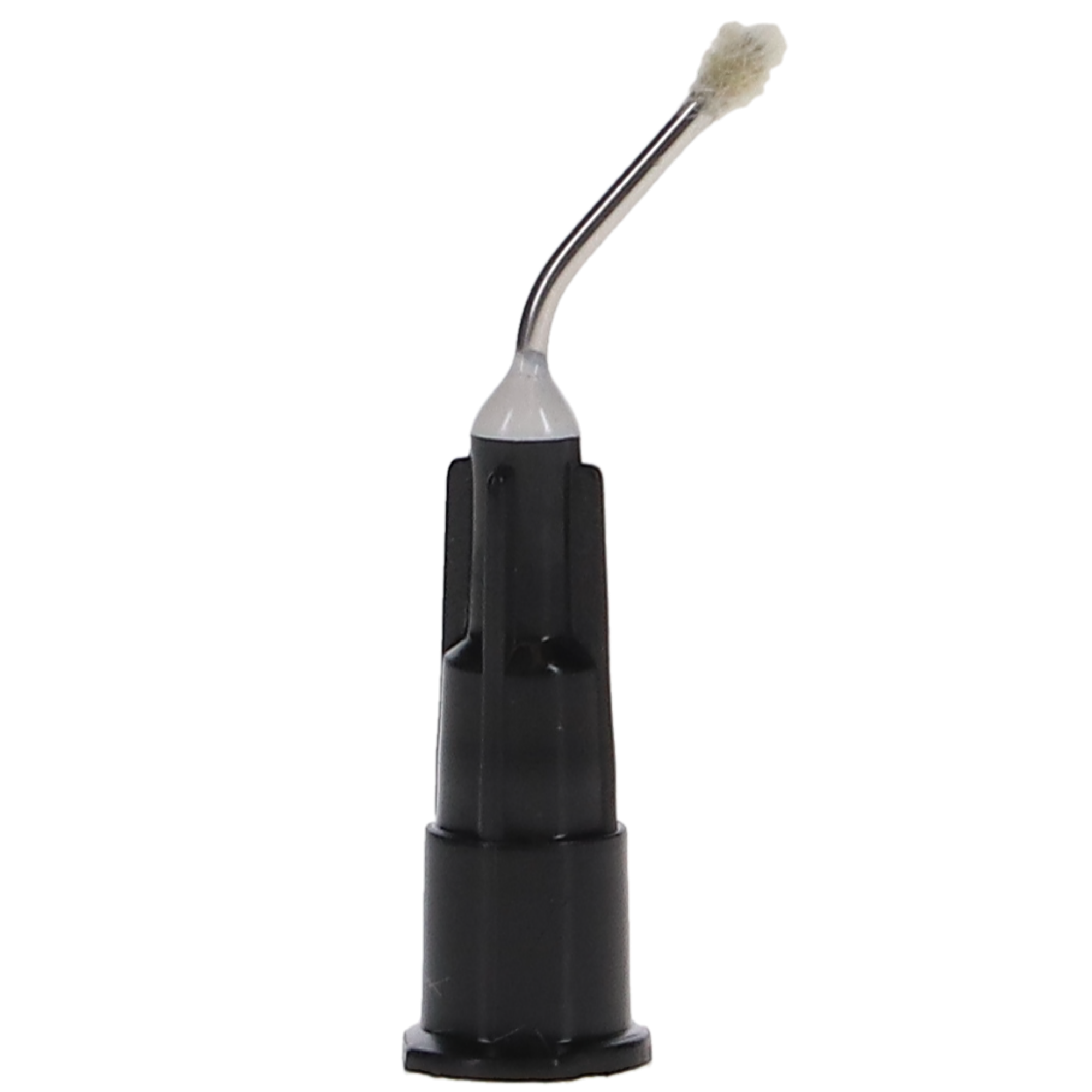 Pre-Bent Delivery Tip Needle, with Micro Brush, Black, 100/Pk, 1357