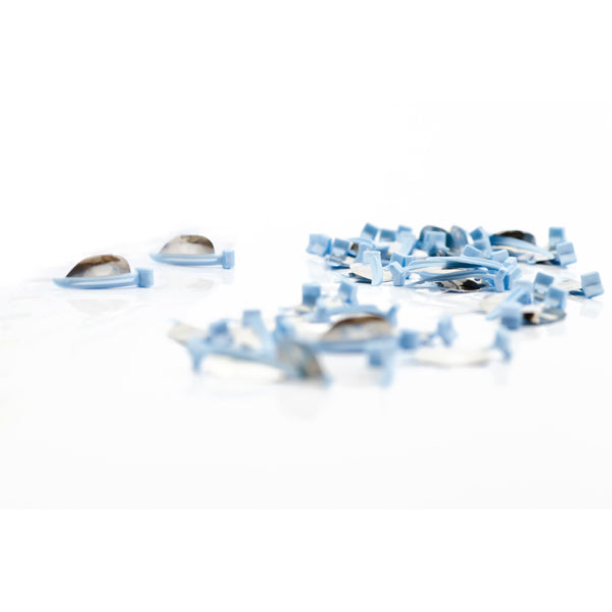 Directa - FenderMate Right Narrow, Light Blue 100/Value Pack. Combines a pre-curved wedge, 602807