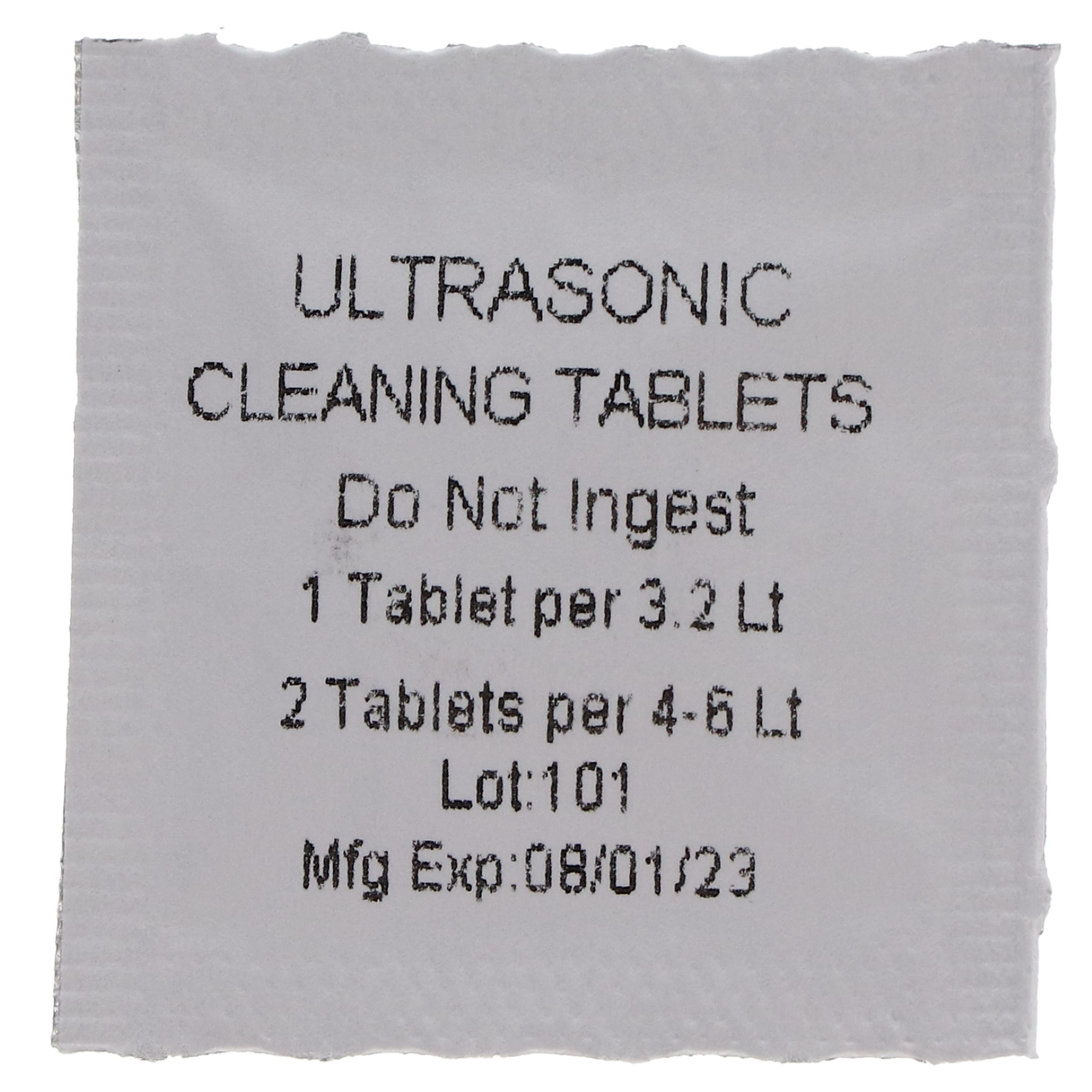 Ultrasonic Cleaning Tablets 64/Pk, 102100