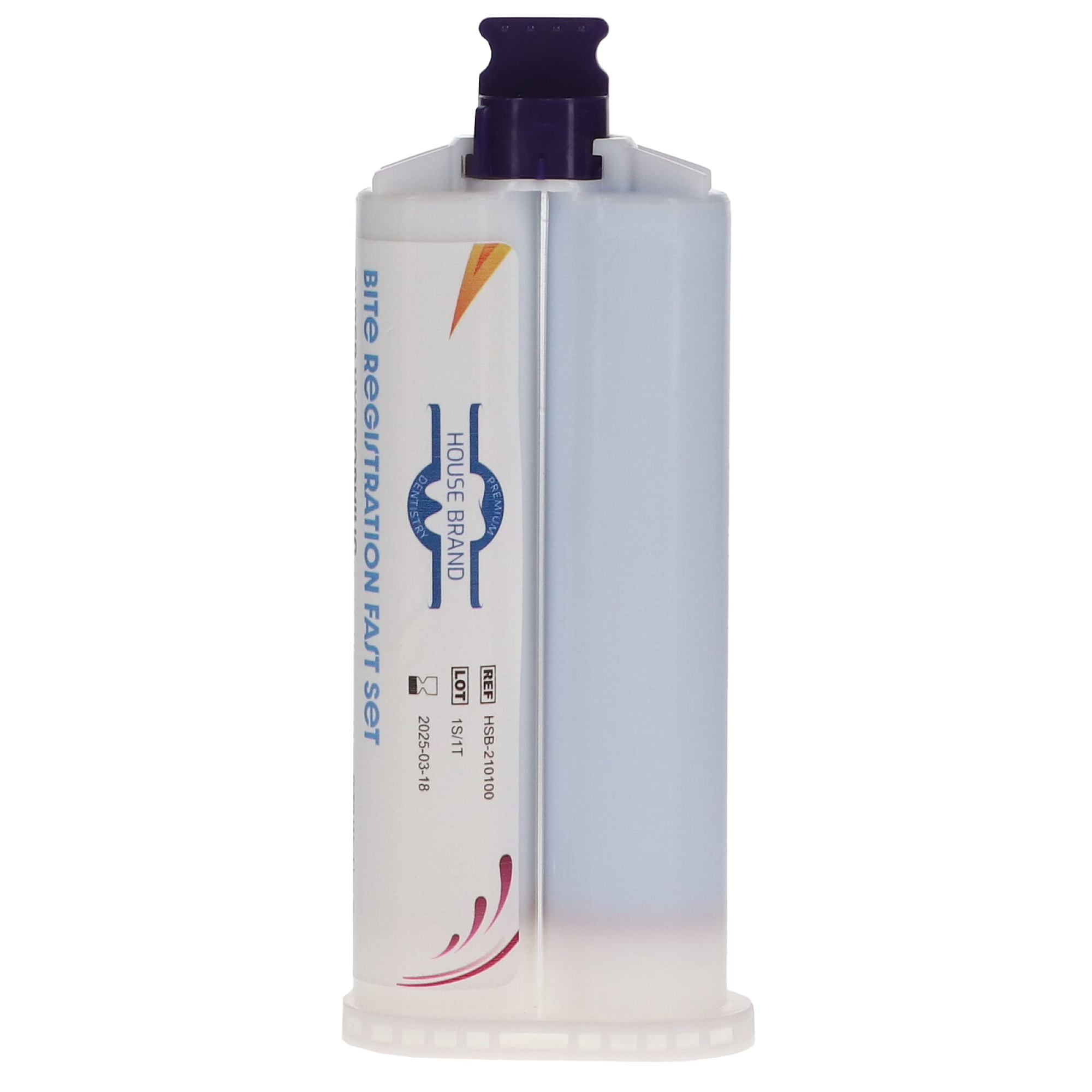 Bite Registration Impression Material 2/Pk Fast Set Unflavored, 210100