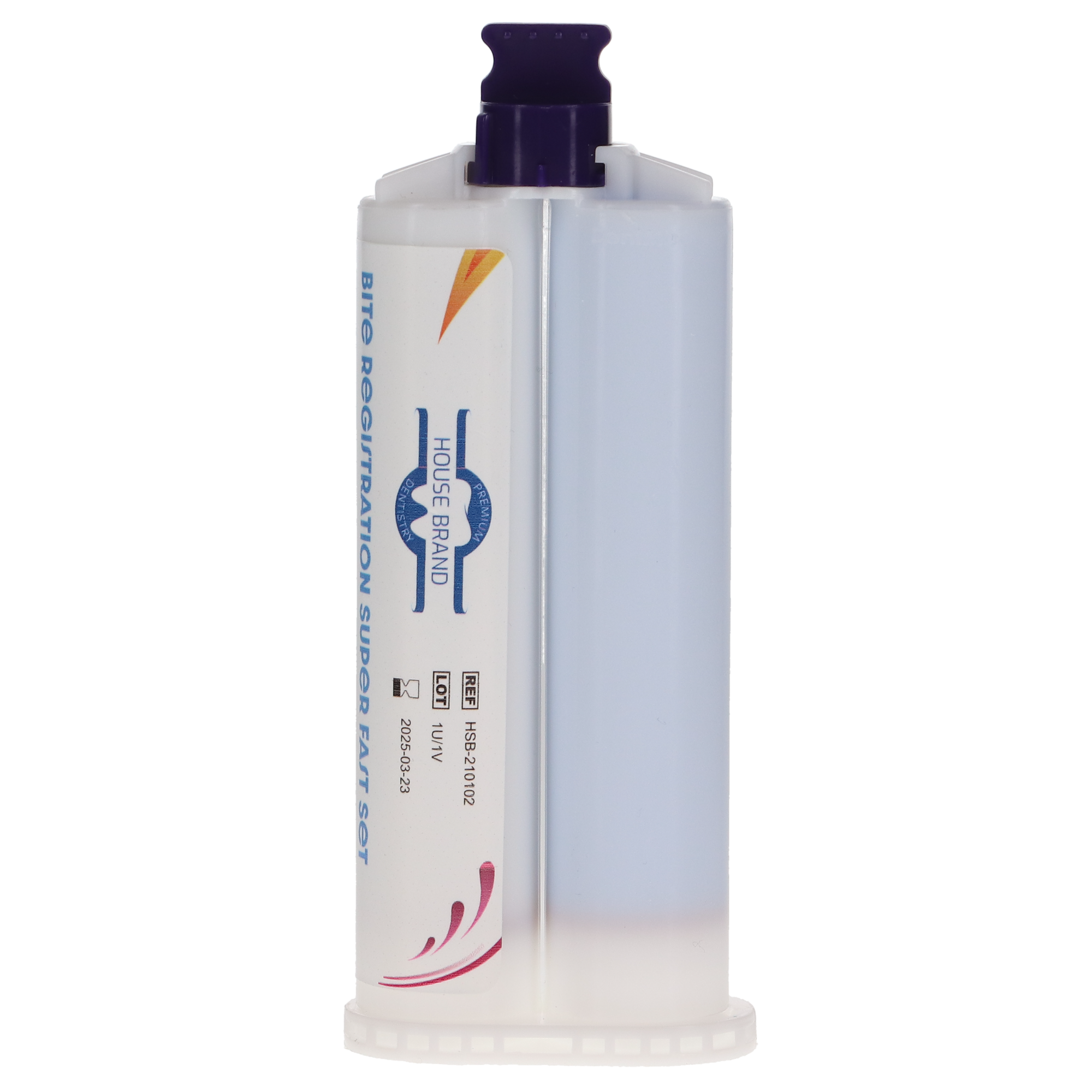 Bite Registration Impression Material 2/Pk Super Fast Unflavored, 210102