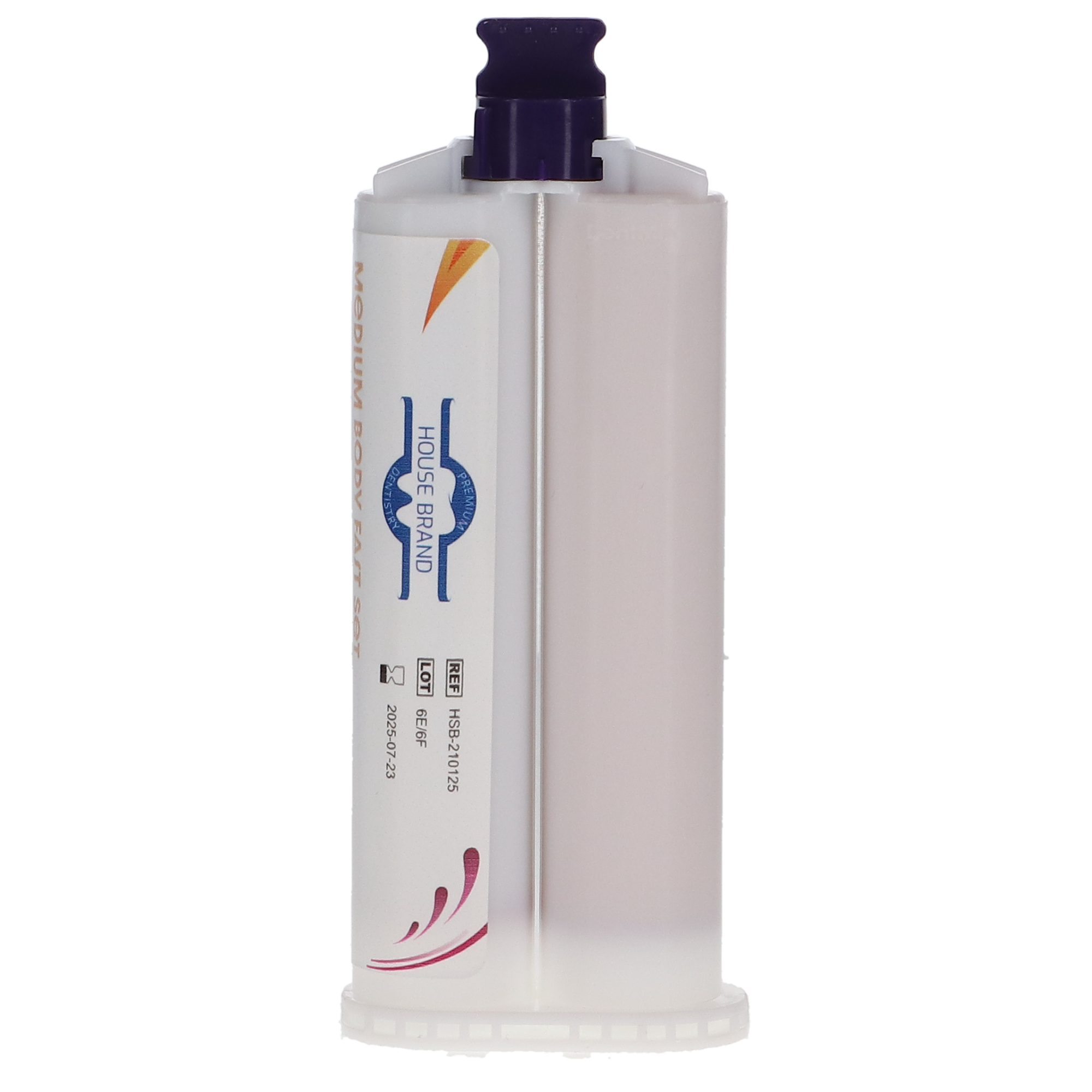 VPS Vinyl Polysiloxane Impression Material, Medium Body, Fast Set, 4/Pk, 210125