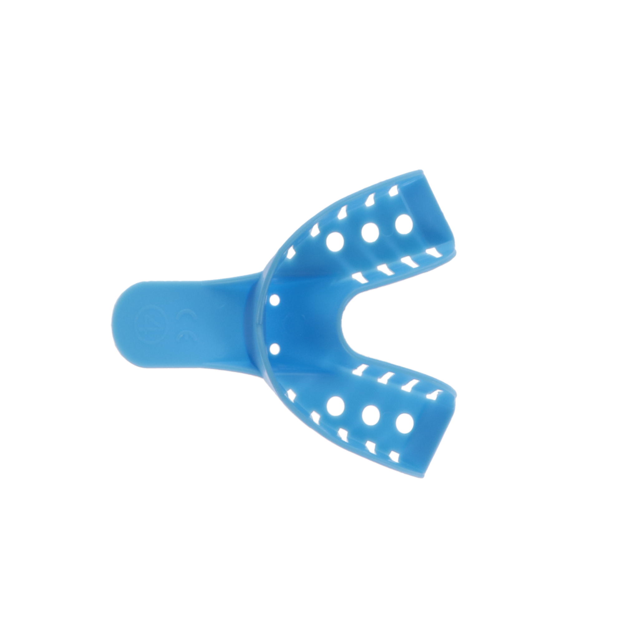 Impression Trays, Perforated, # 4, Lower Medium, 12/Pk, 108105