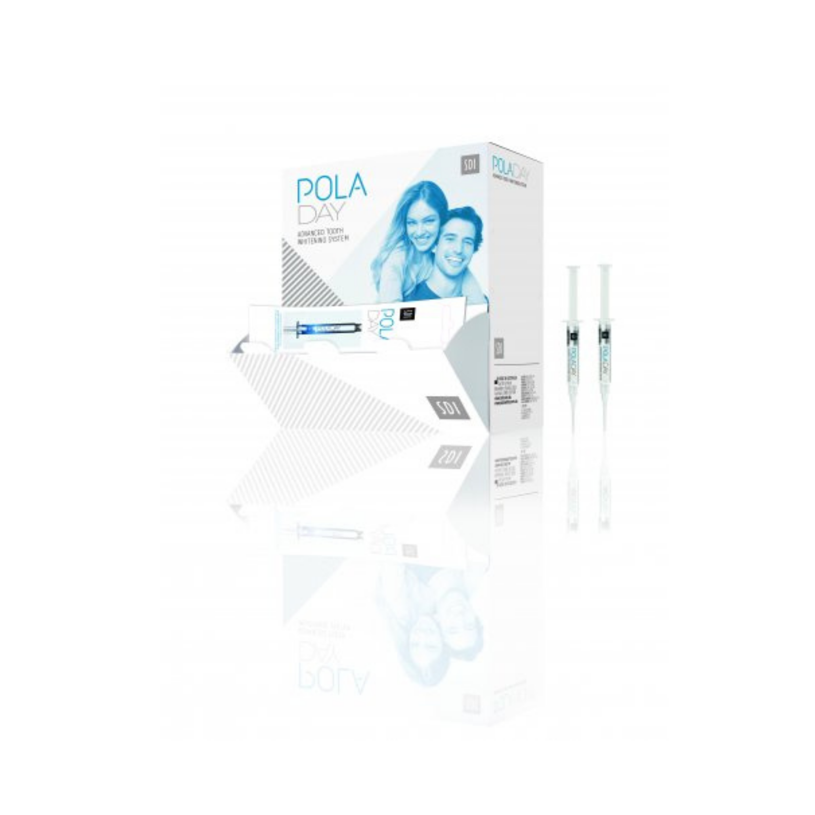 Pola Night Tooth Whitening System, 22% Carbamide Peroxide, Syringe Dispenser Pack, 3 g, 50/Pk