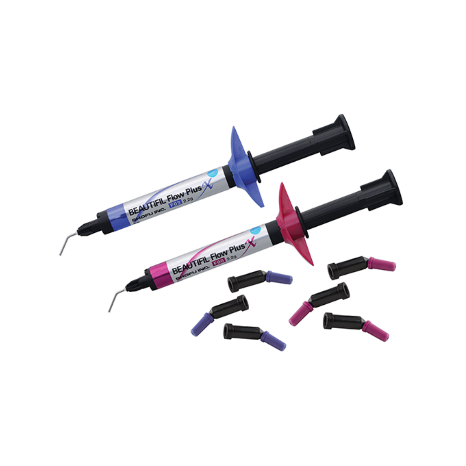 Beautifil Flow Plus X Hybrid Composite, Light-Cure, Syringe Refill, F00, 2.2 g, Incisal, 1/Pk, YN2314