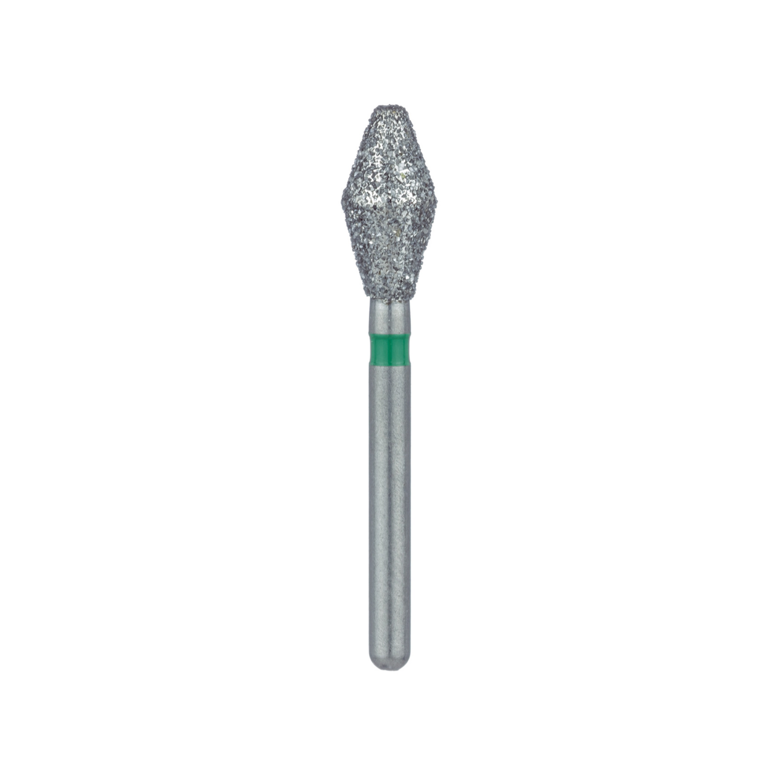 Multi-Use Diamond Burs, FG, Double Cone Barrel, # 811LG, 3.7 mm, Coarse, Green, 2/Pk, 811LG-037-FG