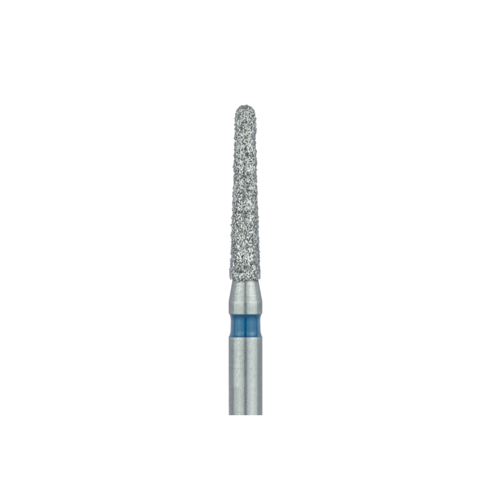 Meisinger Multi-Use Diamond Burs, FG, Round End Taper Chamfer, # 856, 2.1 mm, Medium, Blue, 5/Pk, 856-021-FG
