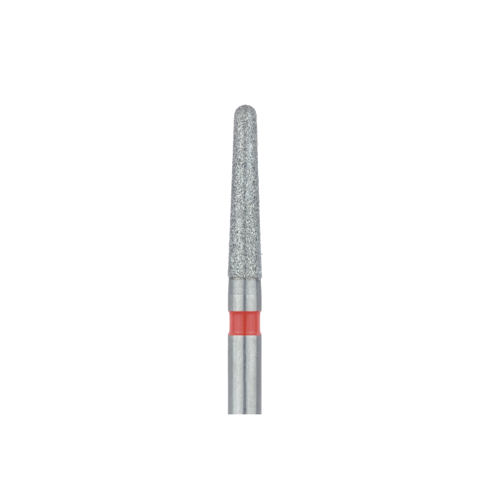 Meisinger Multi-Use Diamond Burs, FG, Round End Taper Chamfer, # 856F, 1.6 mm, Fine, Red, 5/Pk, 856F-016-FG
