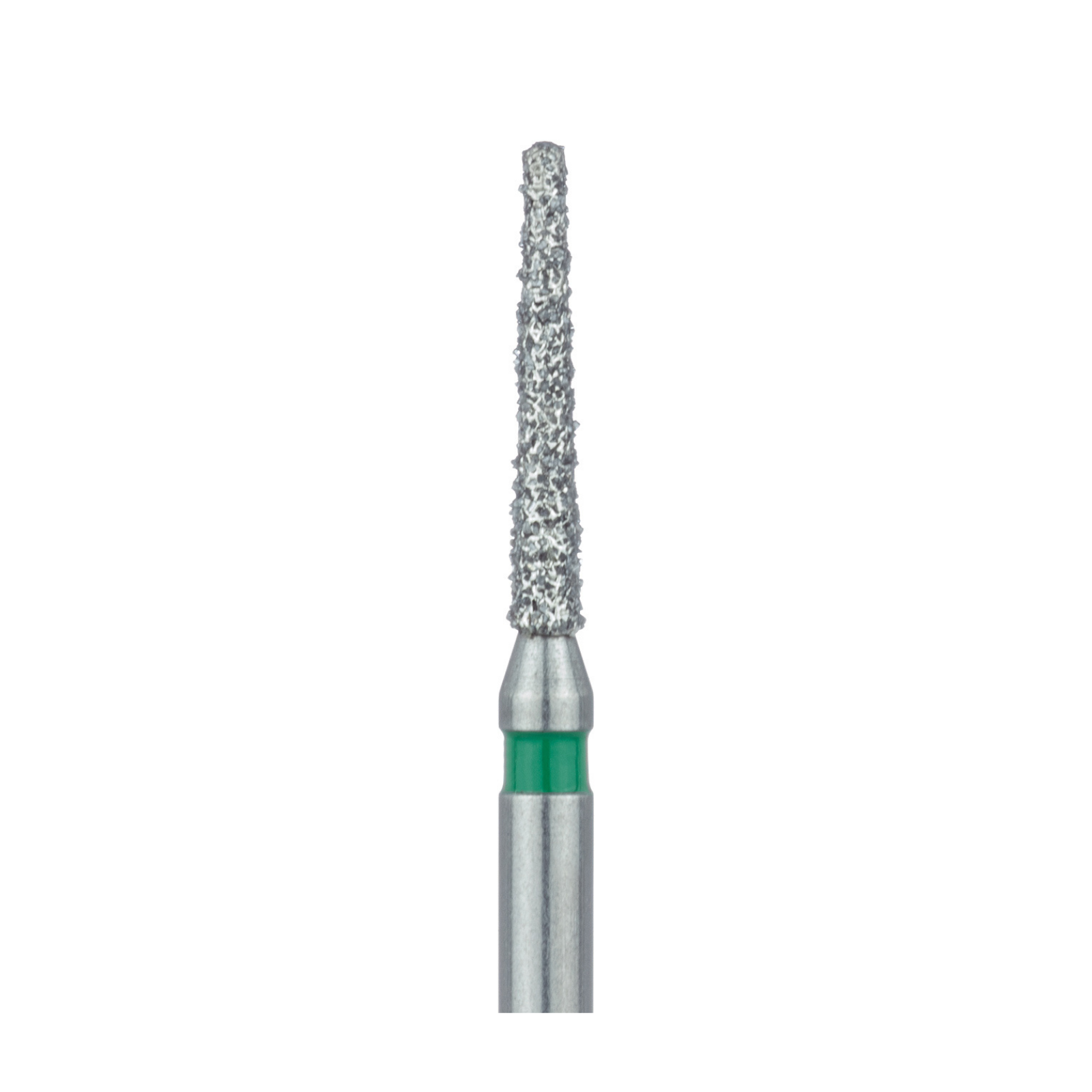 Meisinger Multi-Use Diamond Burs, FG, Round End Taper Chamfer, # 856G, 1.2 mm, Coarse, Green, 5/Pk, 856G-012-FG